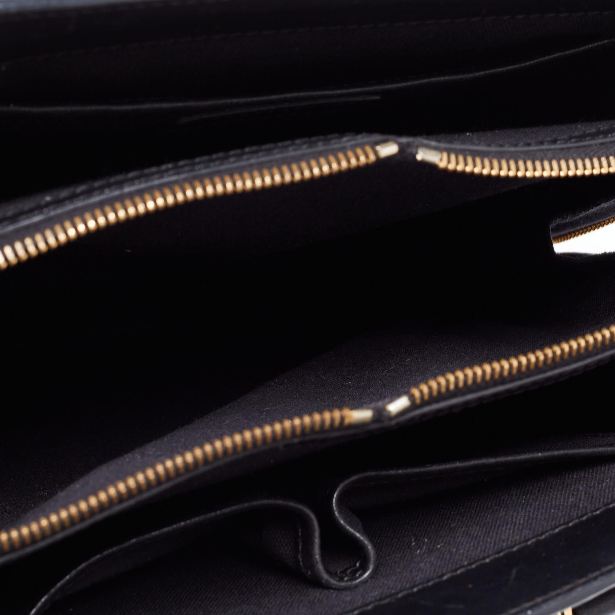 Alexander McQueen Black Leather Heroine Tote 6