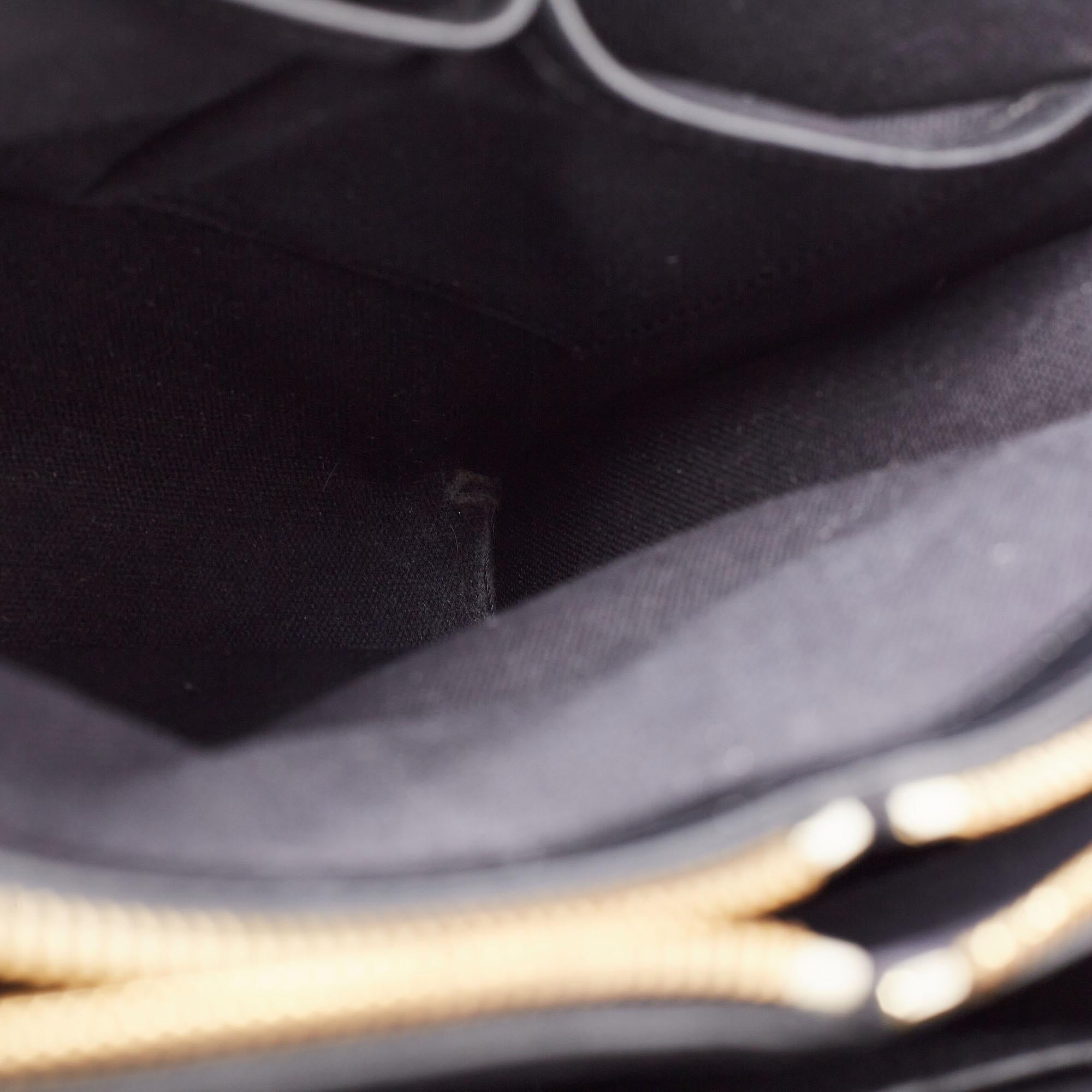 Alexander McQueen Black Leather Heroine Tote 2