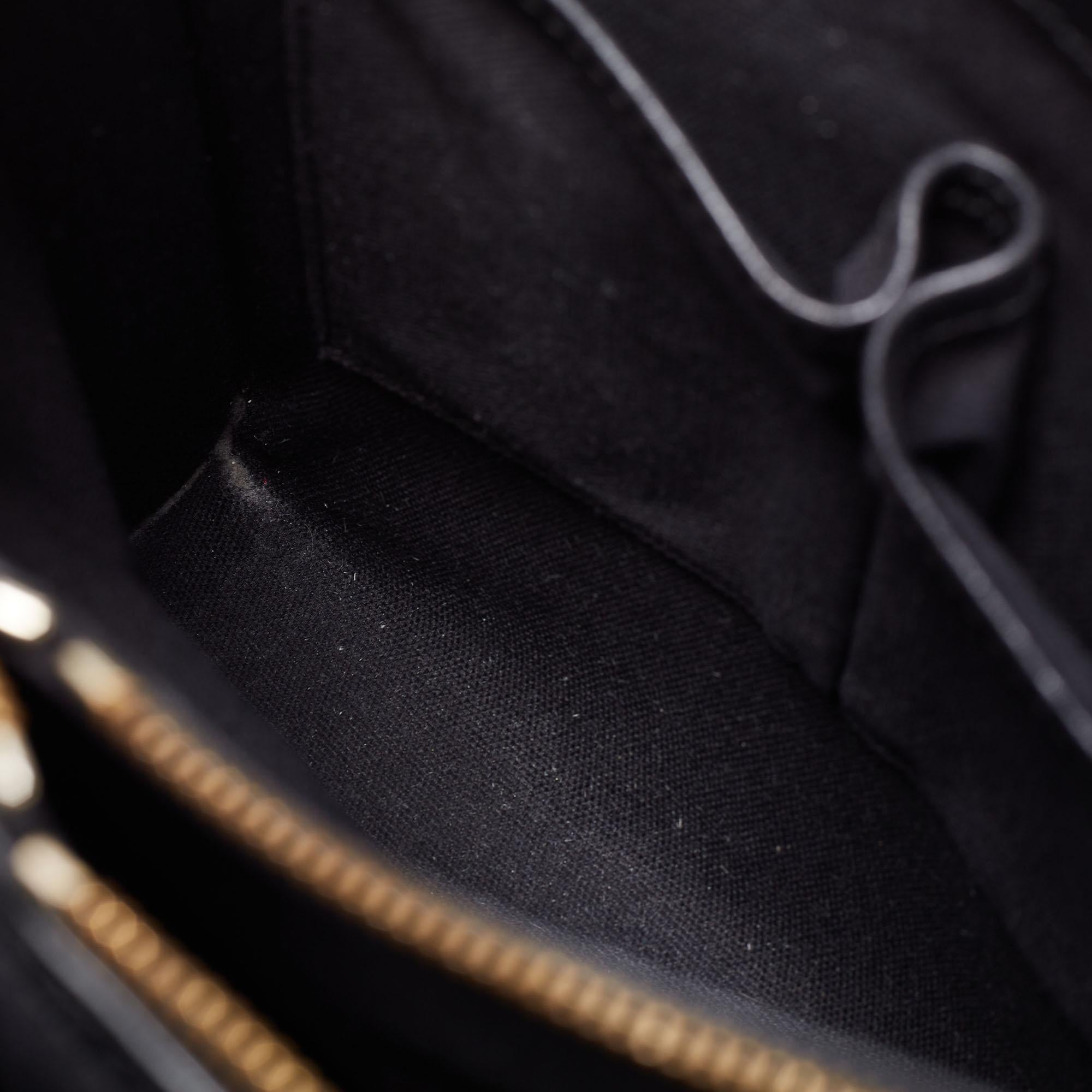 Alexander McQueen Black Leather Heroine Tote 3
