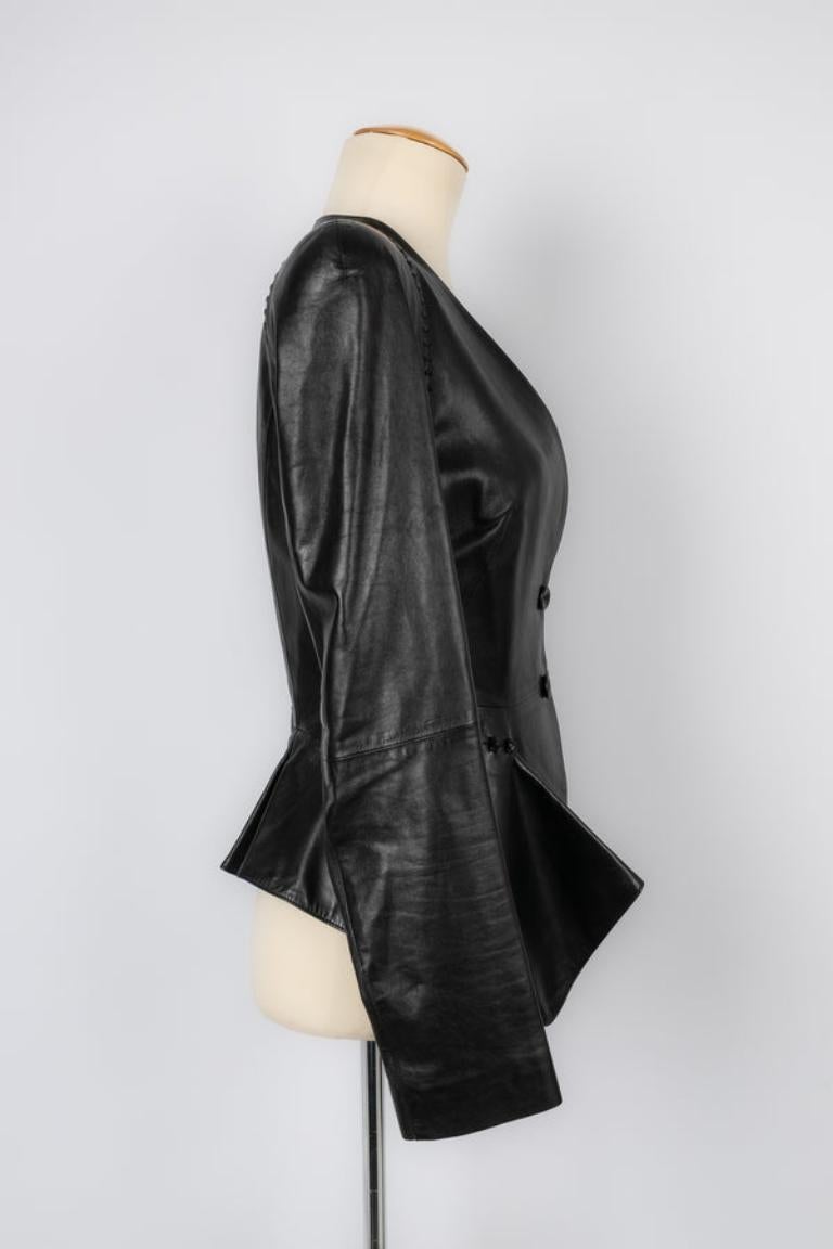 Women's Alexander McQueen Black Leather Jacket