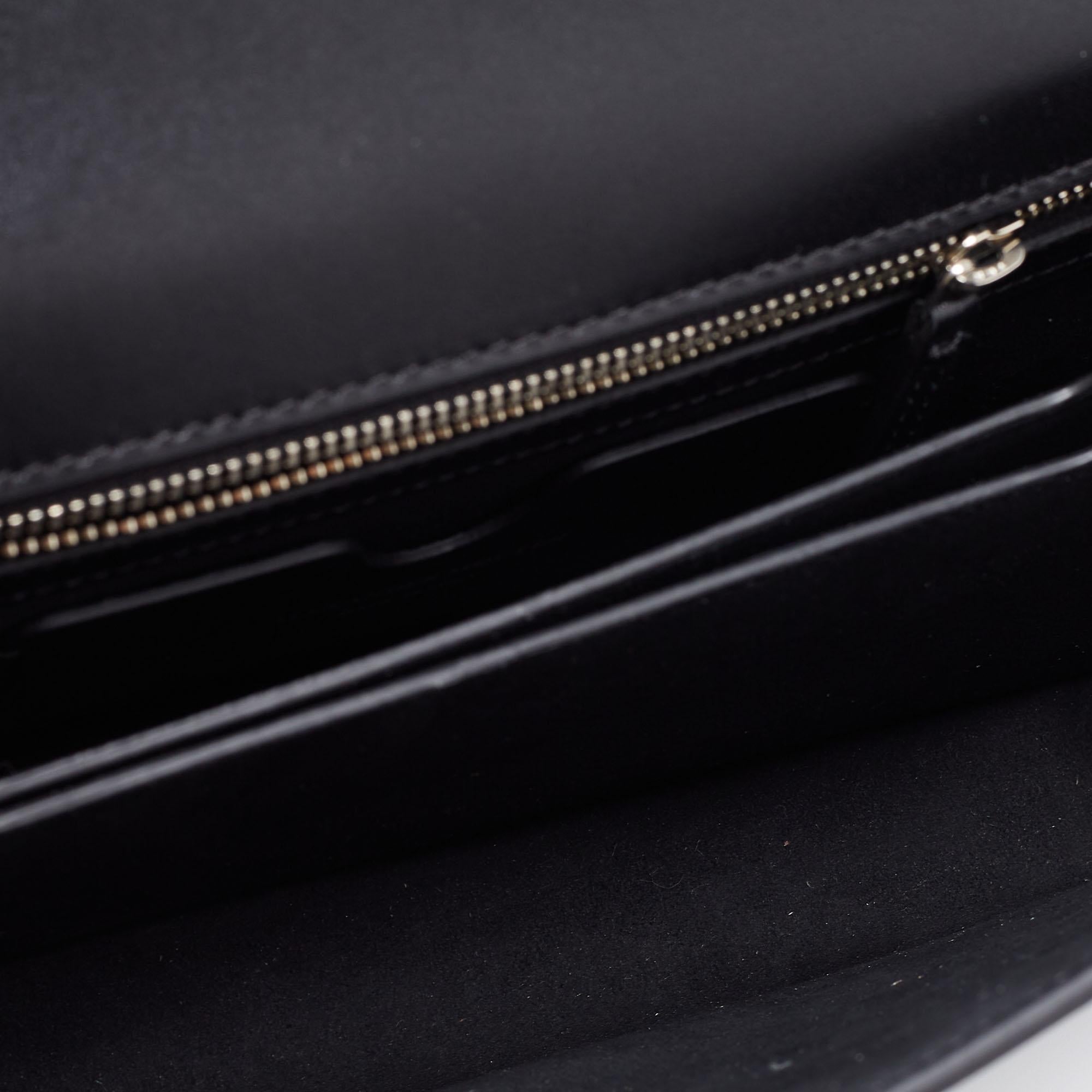 Alexander McQueen Black Leather Knuckle Duster Shoulder Bag 5