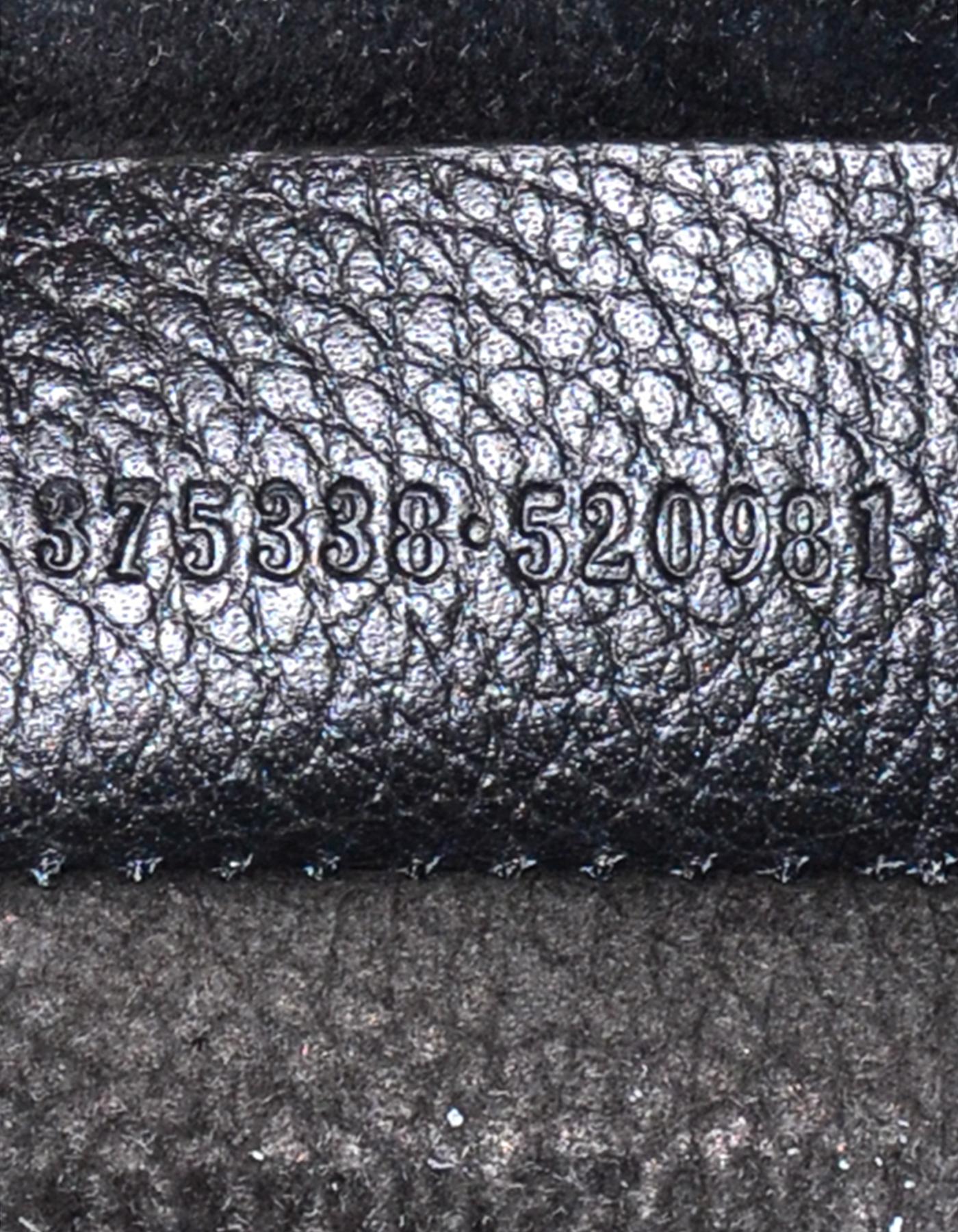 Alexander McQueen Black Leather Legend Tote Bag W/ Pouch Insert 4