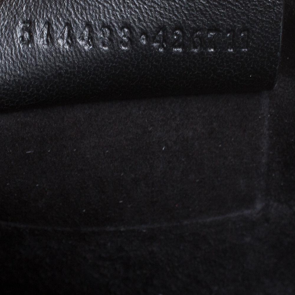Alexander McQueen Black Leather Mini Fringed Heroine Bag 1