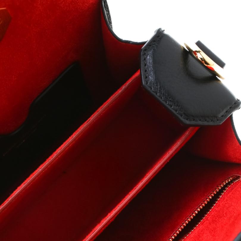 Alexander McQueen Black Leather Mini Studded Box Shoulder Bag 6