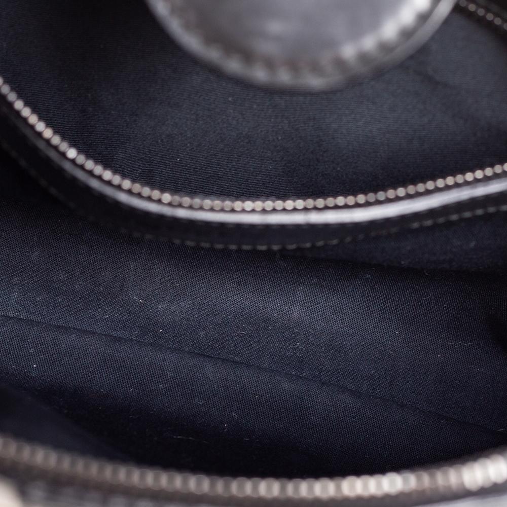 Alexander McQueen Black Leather Novak Shoulder Bag 4