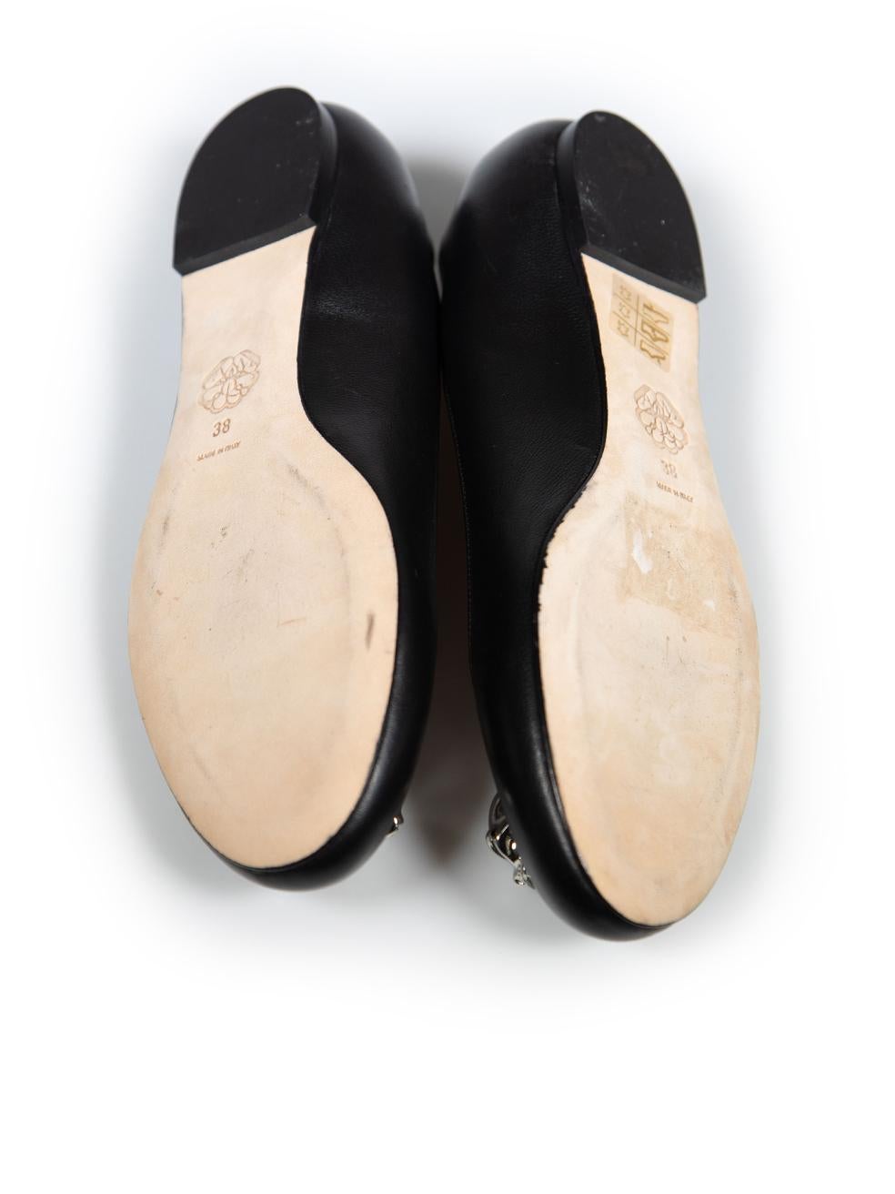 Alexander McQueen Chaussures à tête de mort en cuir noir Taille IT 38 Pour femmes en vente