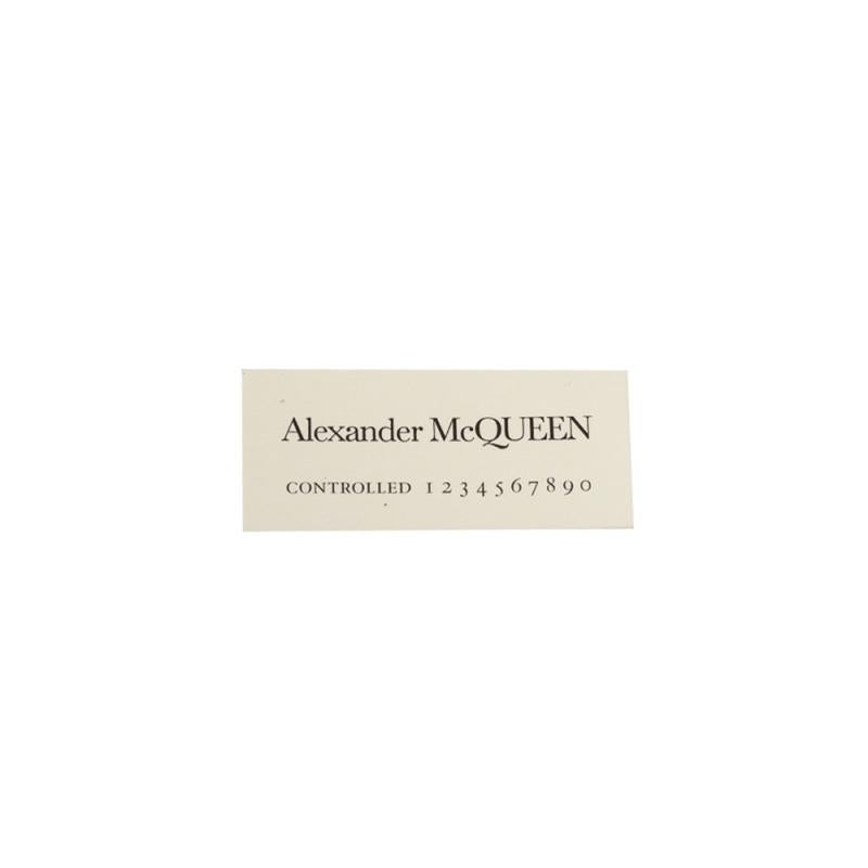 Alexander McQueen Black Leather The Curve Bag 6