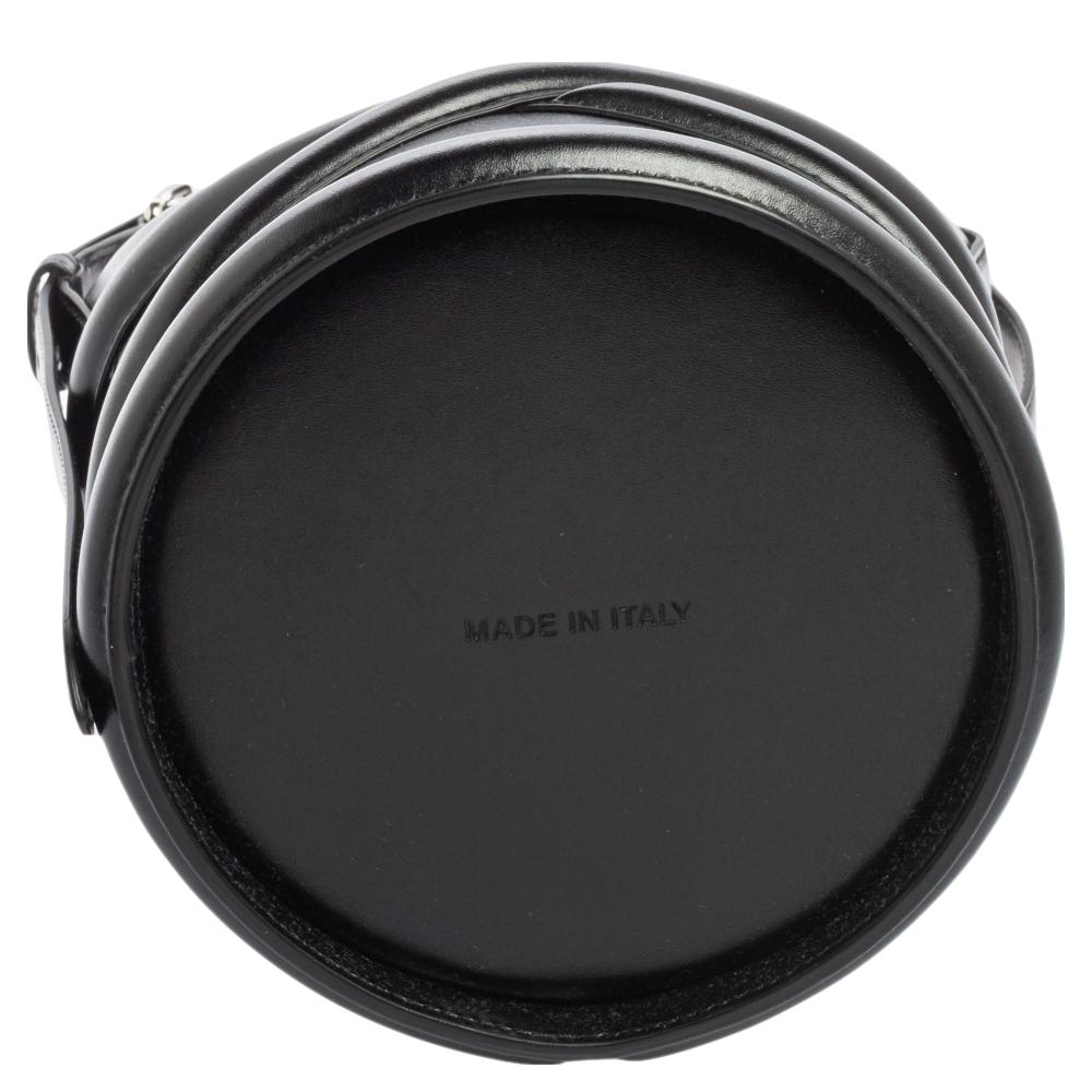 Alexander McQueen Black Leather The Curve Bag 1