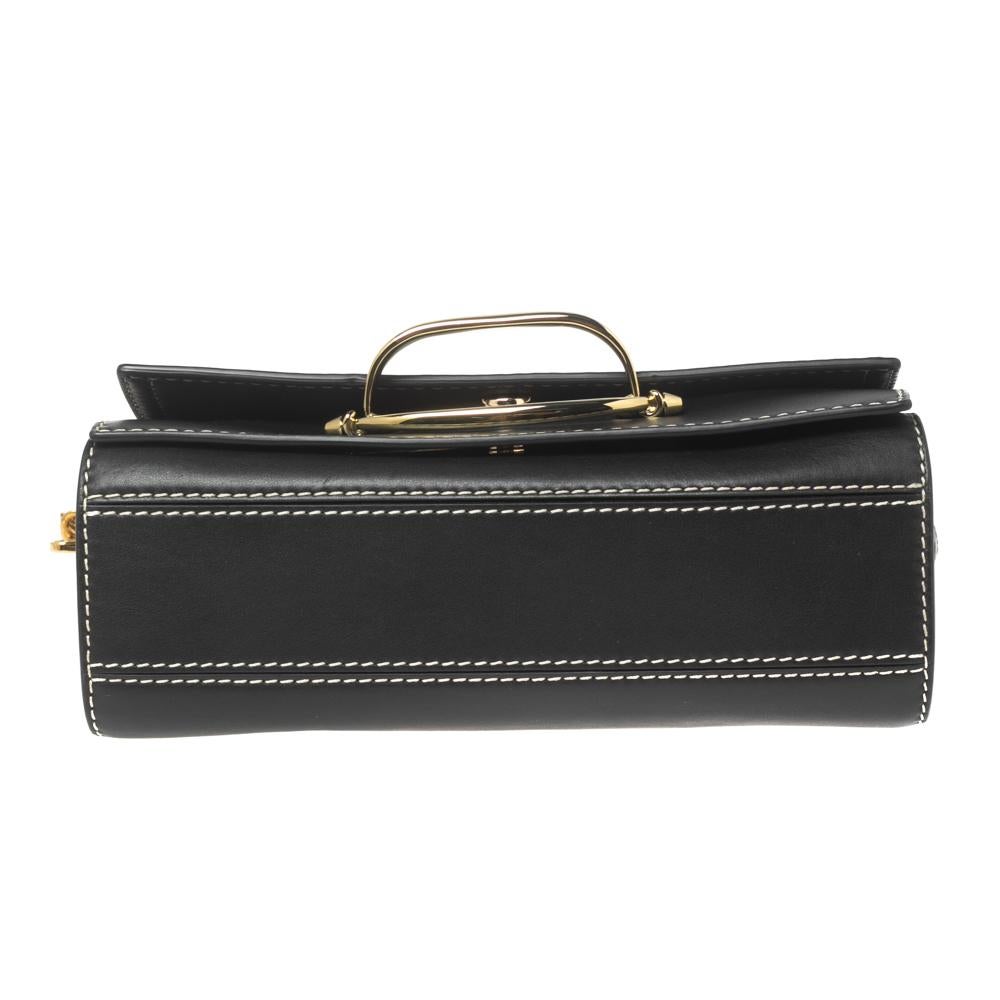 Donna Alexander McQueen - Borsa a tracolla The Story in pelle nera