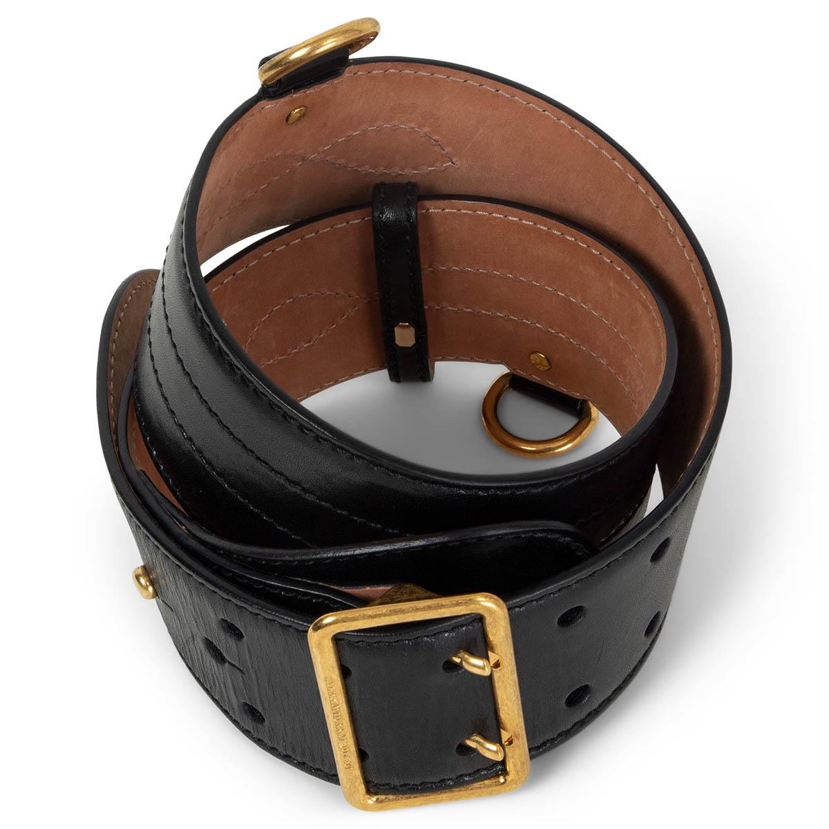 extra wide leather belt