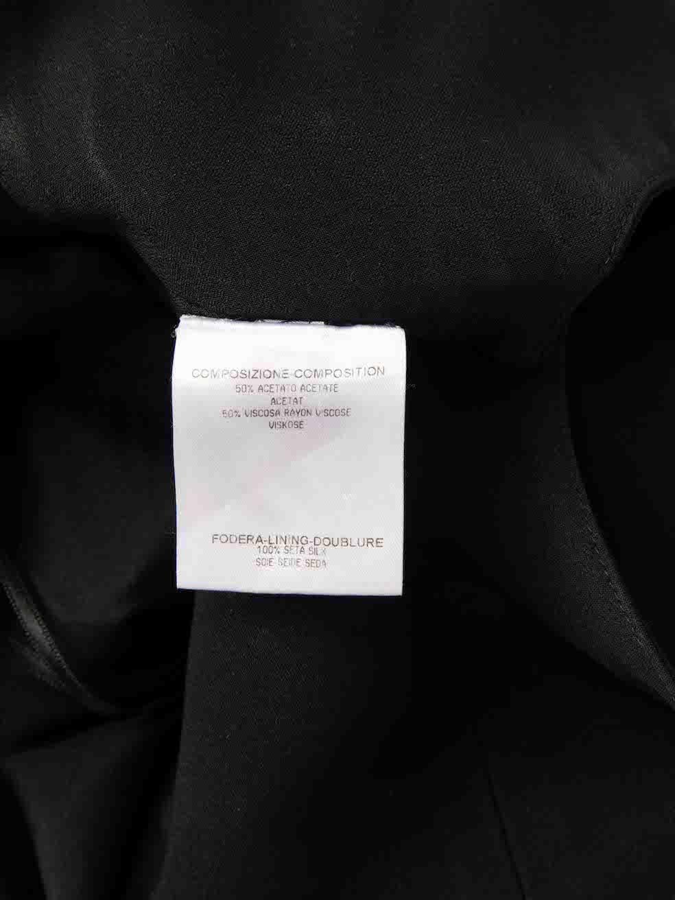 Alexander McQueen Black Panelled Mini Dress Size S 3