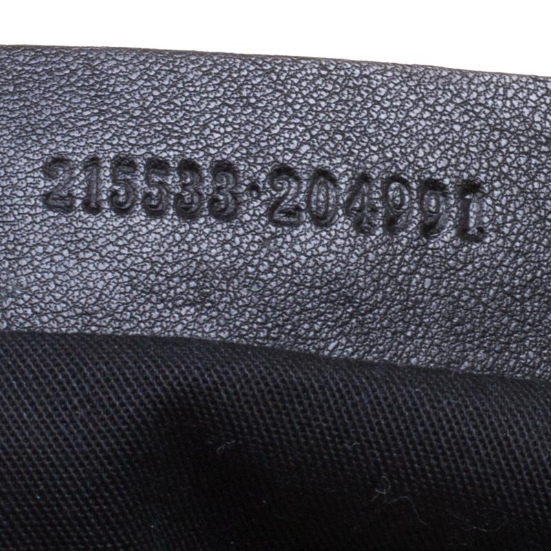 Alexander McQueen Black Patent Leather Clover Hobo 3