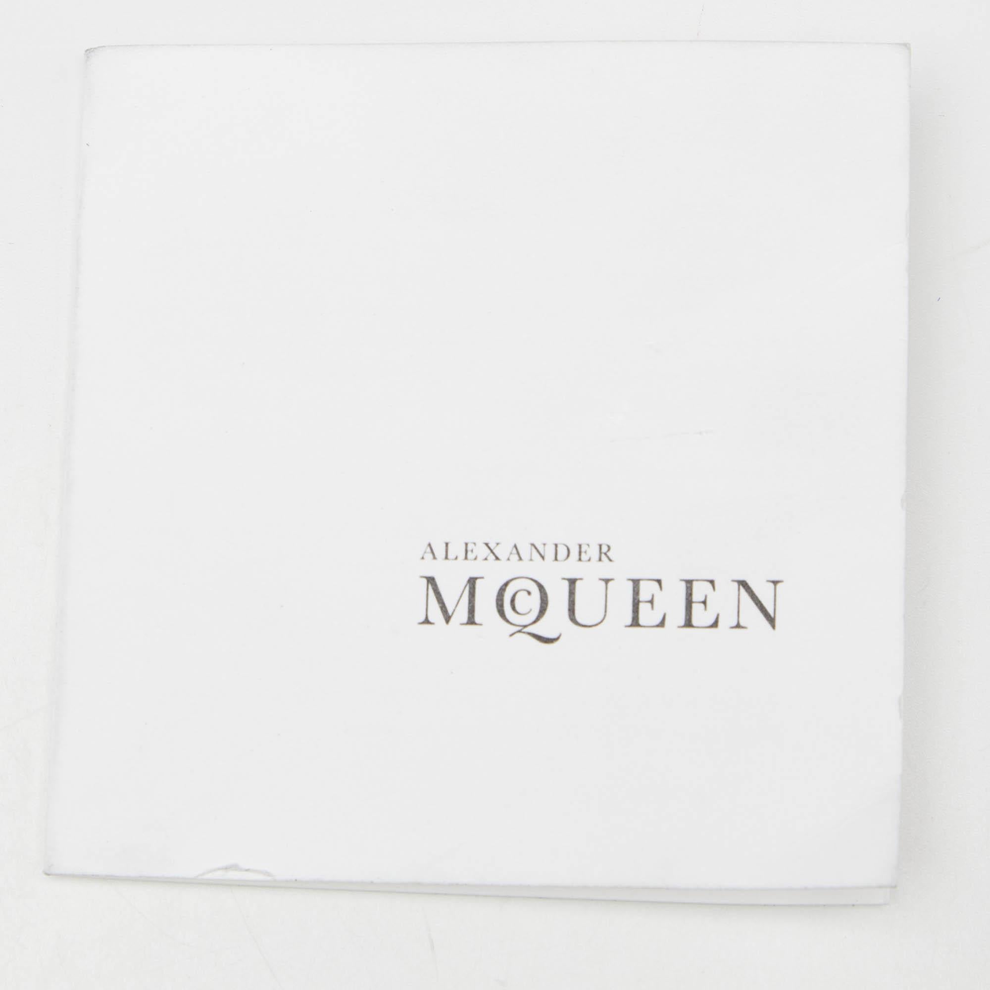 Alexander McQueen Black Patent Leather Mini Heroine Satchel 7