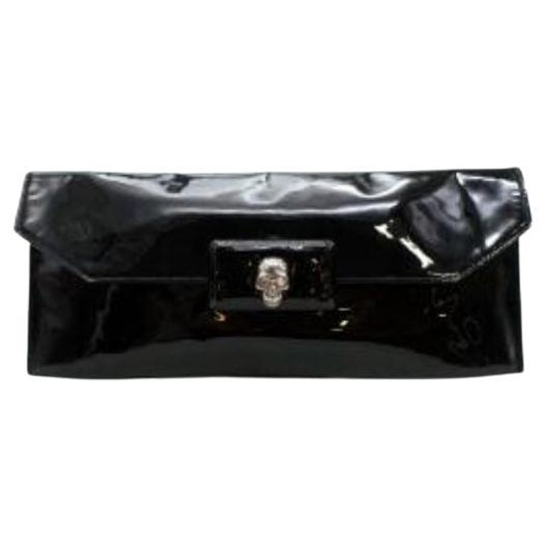 Sac à Main GUESS Vintage Cuir Verni Noir - Vestiaire Collective