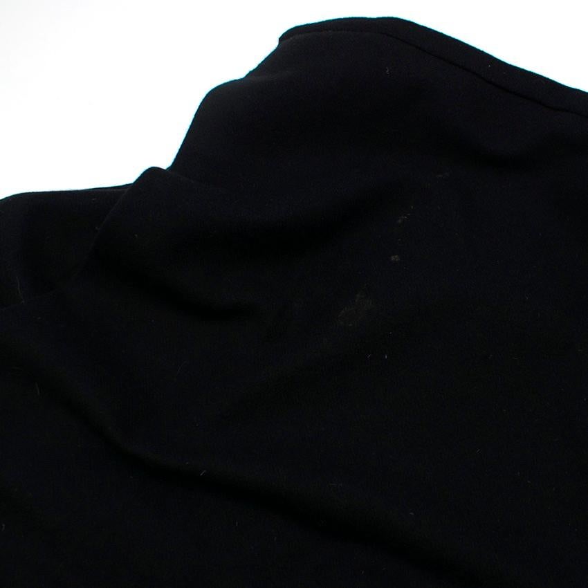 Alexander McQueen Black Pleated Wool Kilt - Estimated M/L 3
