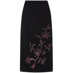 Alexander McQueen, black skirt, Autumn/Winter, circa 1998