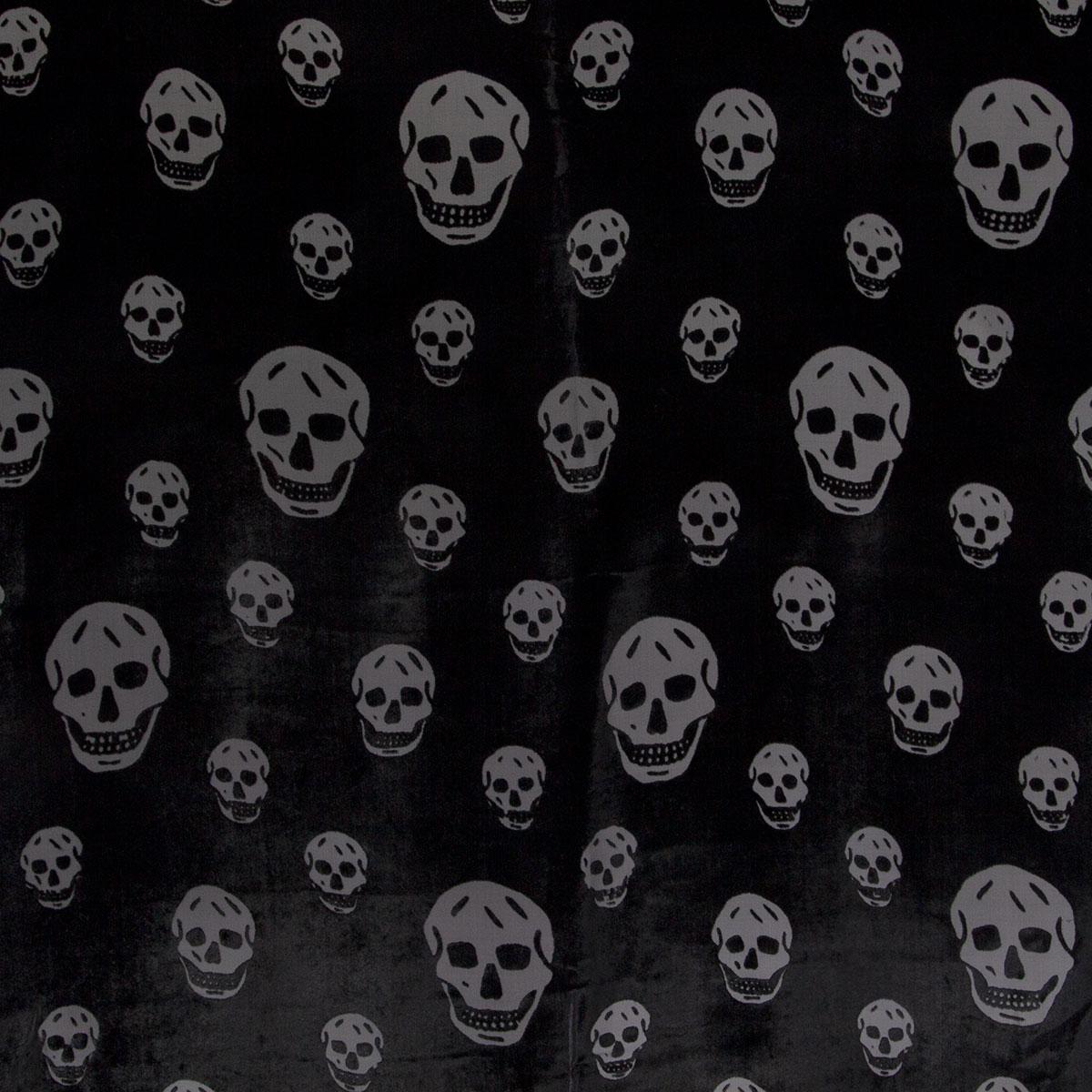alexander mcqueen black scarf