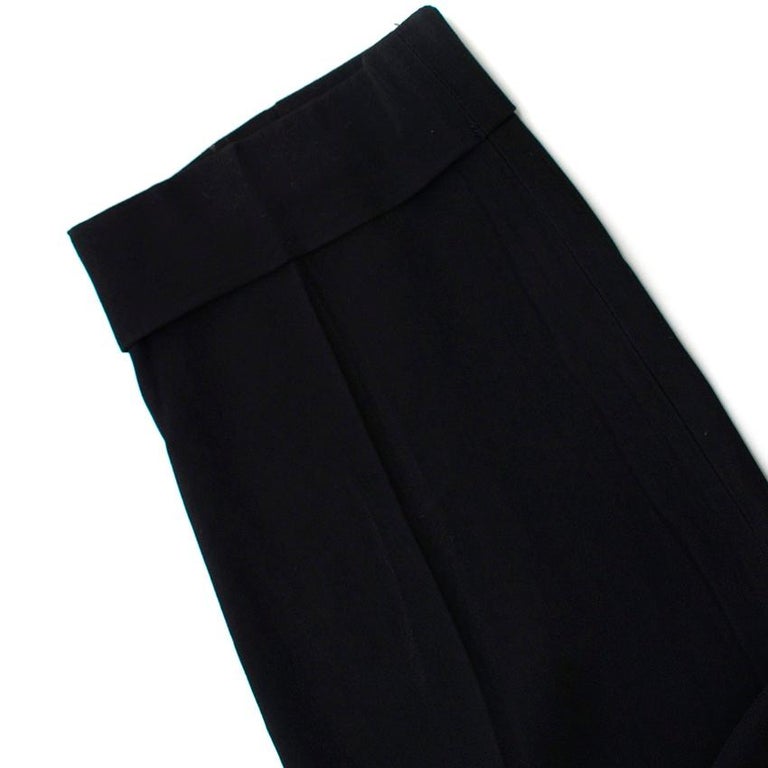 Alexander McQueen Black Strapless Jumpsuit US 6 For Sale at 1stdibs