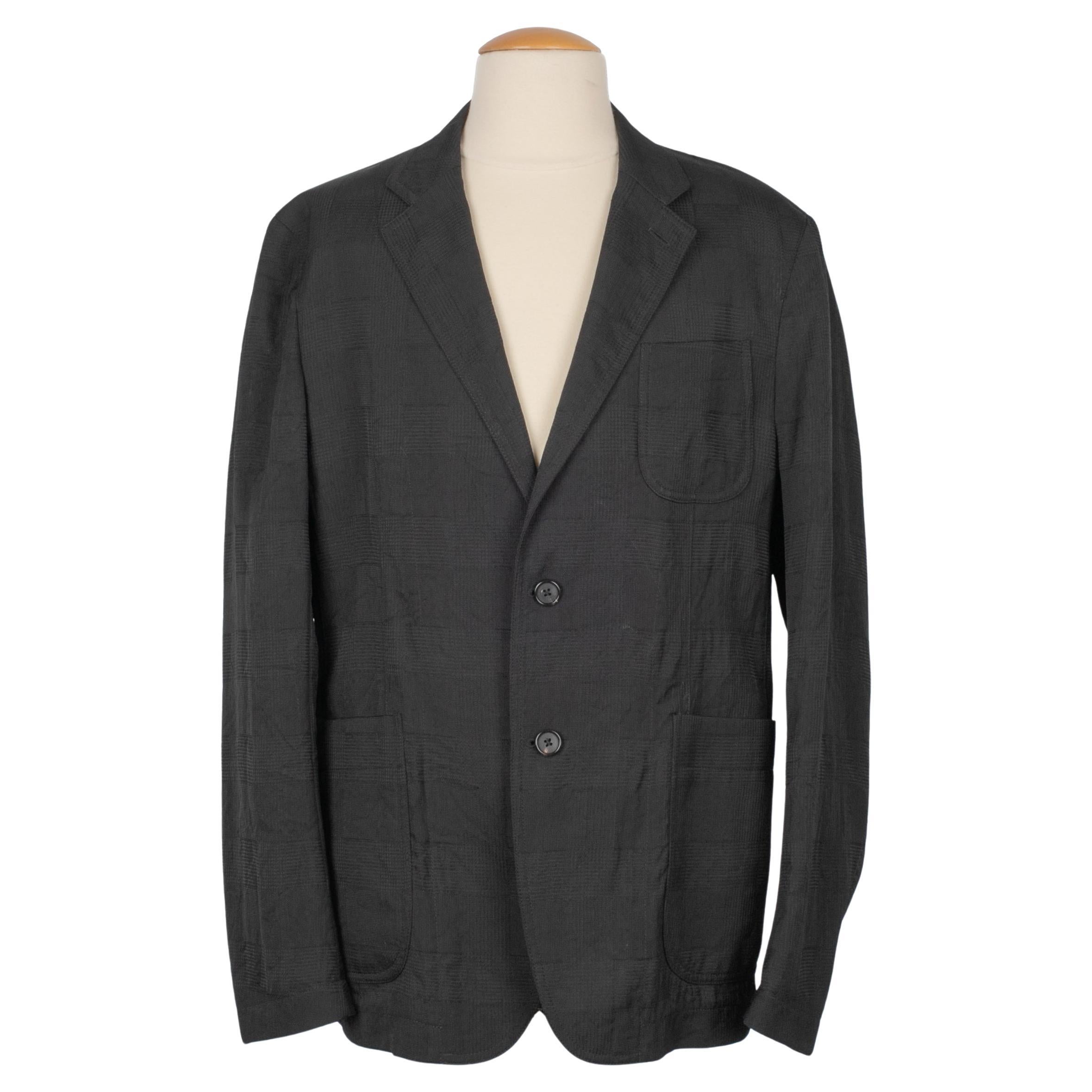 Alexander McQueen Veste de costume noir pour hommes