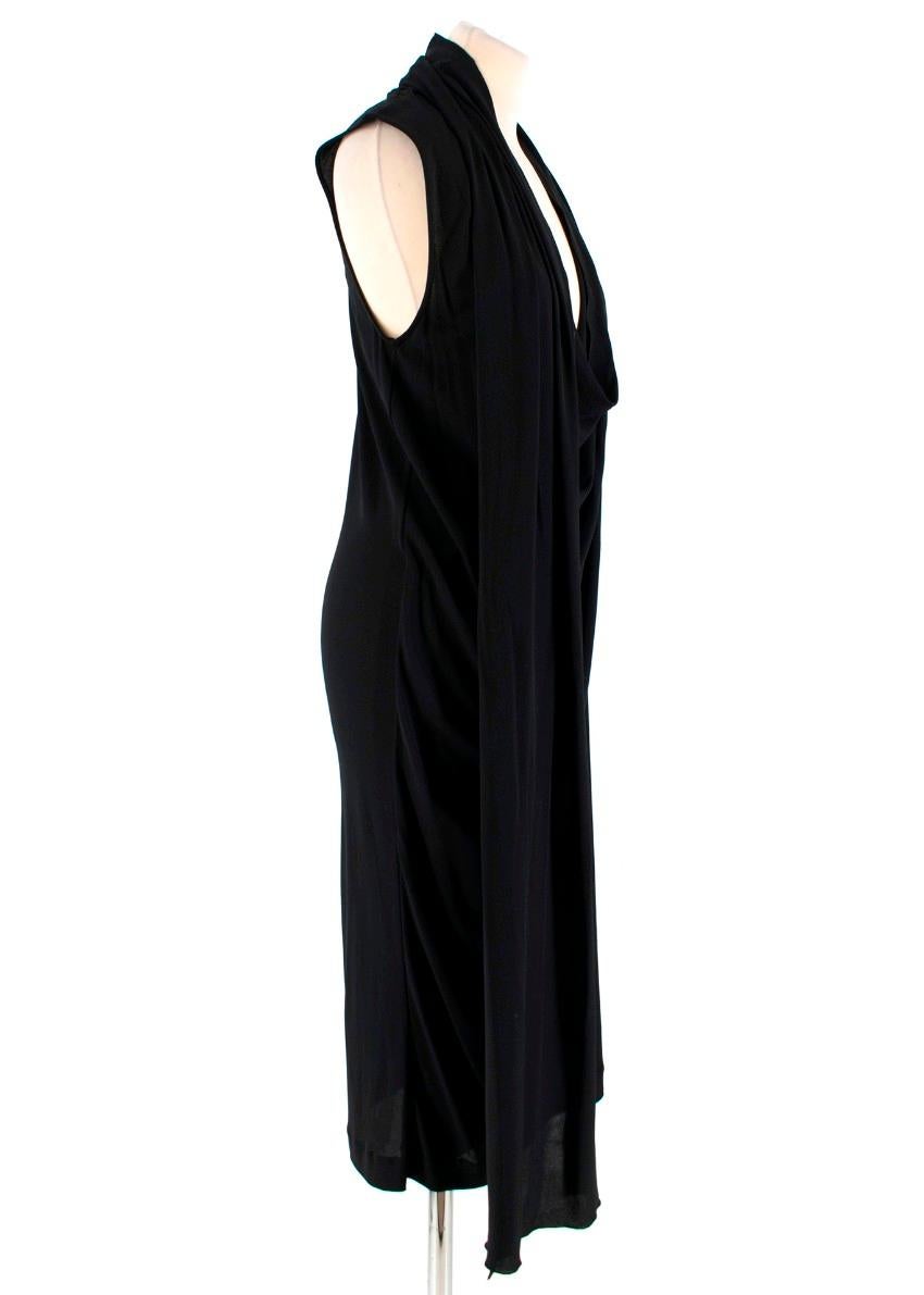 Alexander McQueen Black Versatile Wrap Dress US 6 6