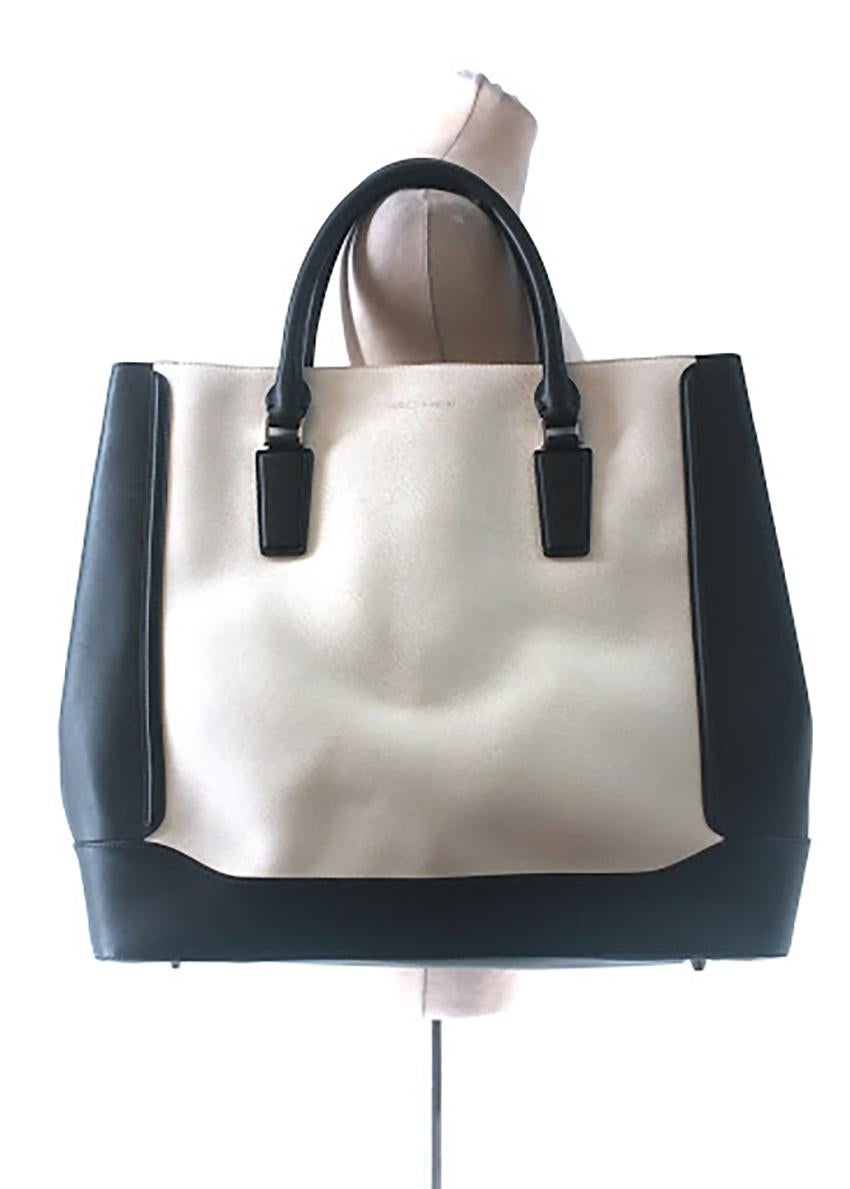Alexander McQueen Black & White XL Tote Bag 5
