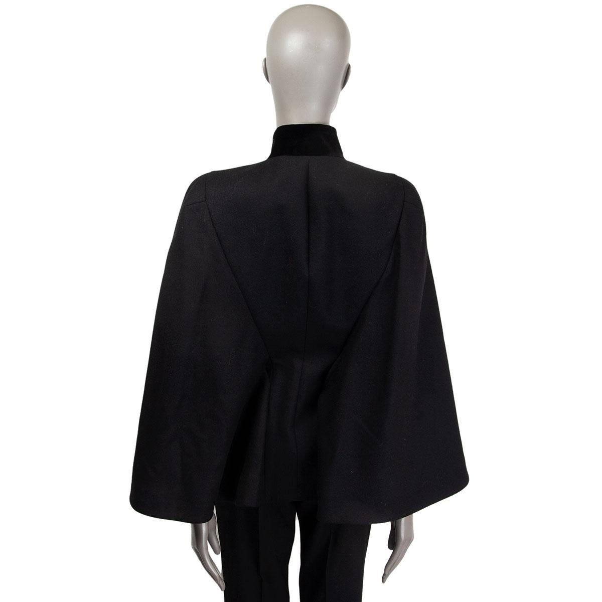 peplum cape jacket