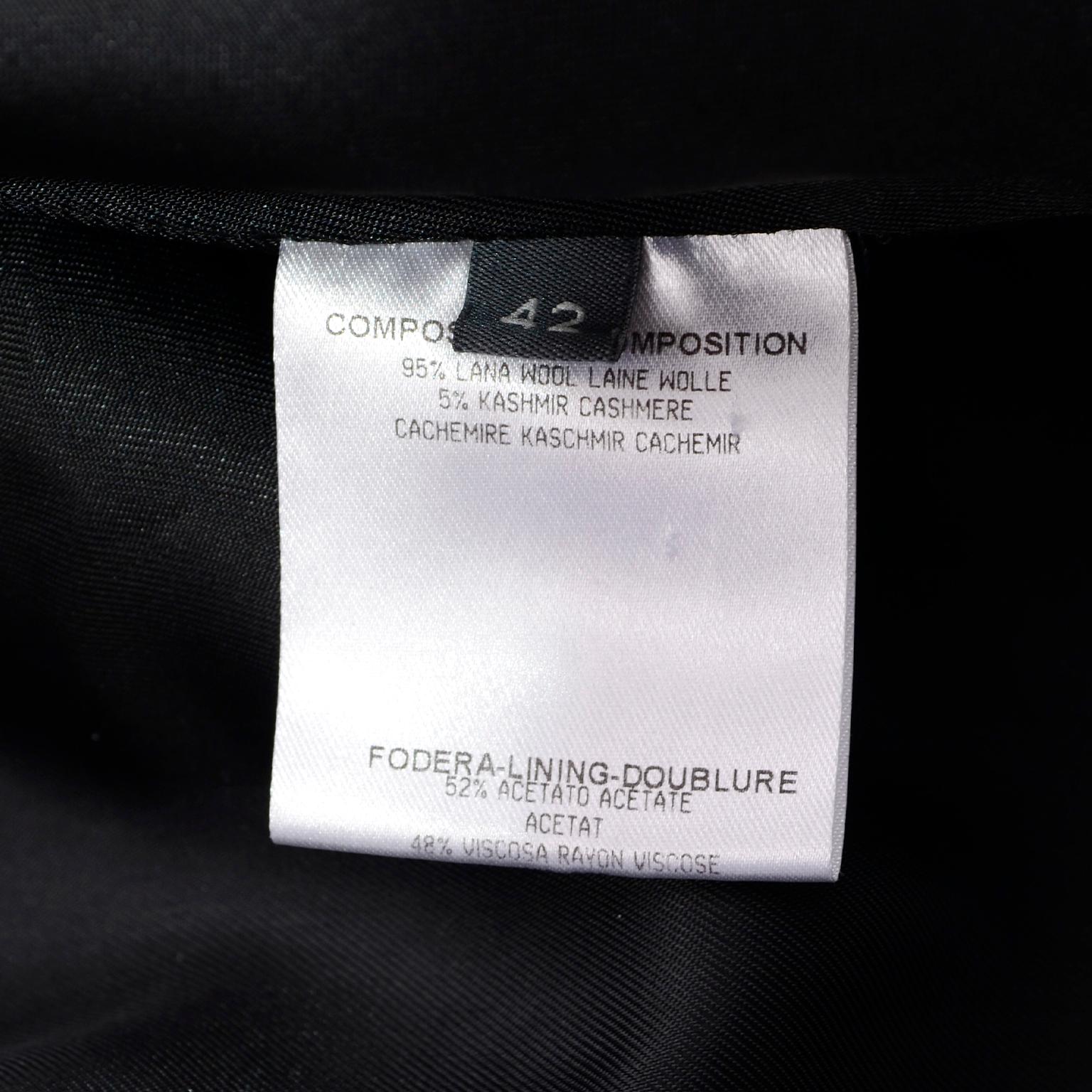 Alexander McQueen Black Wool Sculptured Jacket The Horn of Plenty Runway 2009  For Sale 9