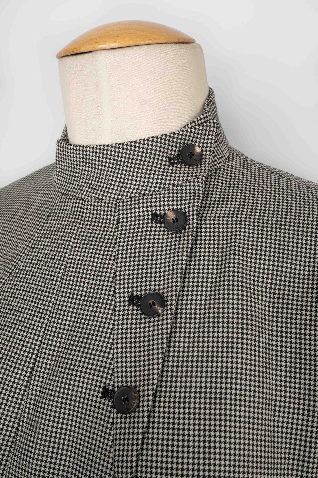 Women's Alexander Mcqueen Blended Wool Asymmetrical Jacket For Sale