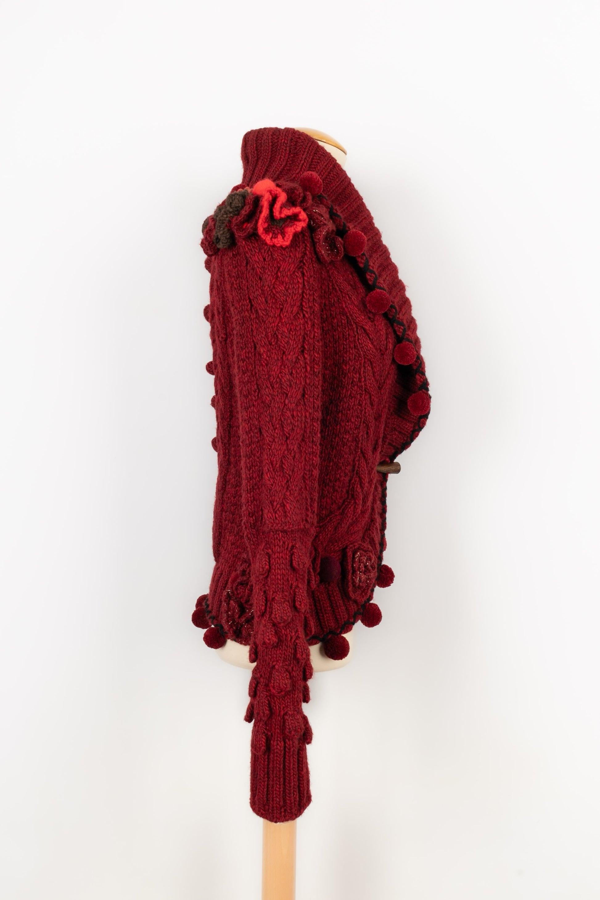 Women's Alexander Mcqueen Blended Wool Cardigan For Sale