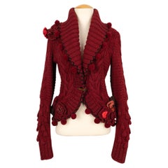 Alexander McQueen - Cardigan en laine mélangée Alexander McQueen - Cardigan en laine mélangée