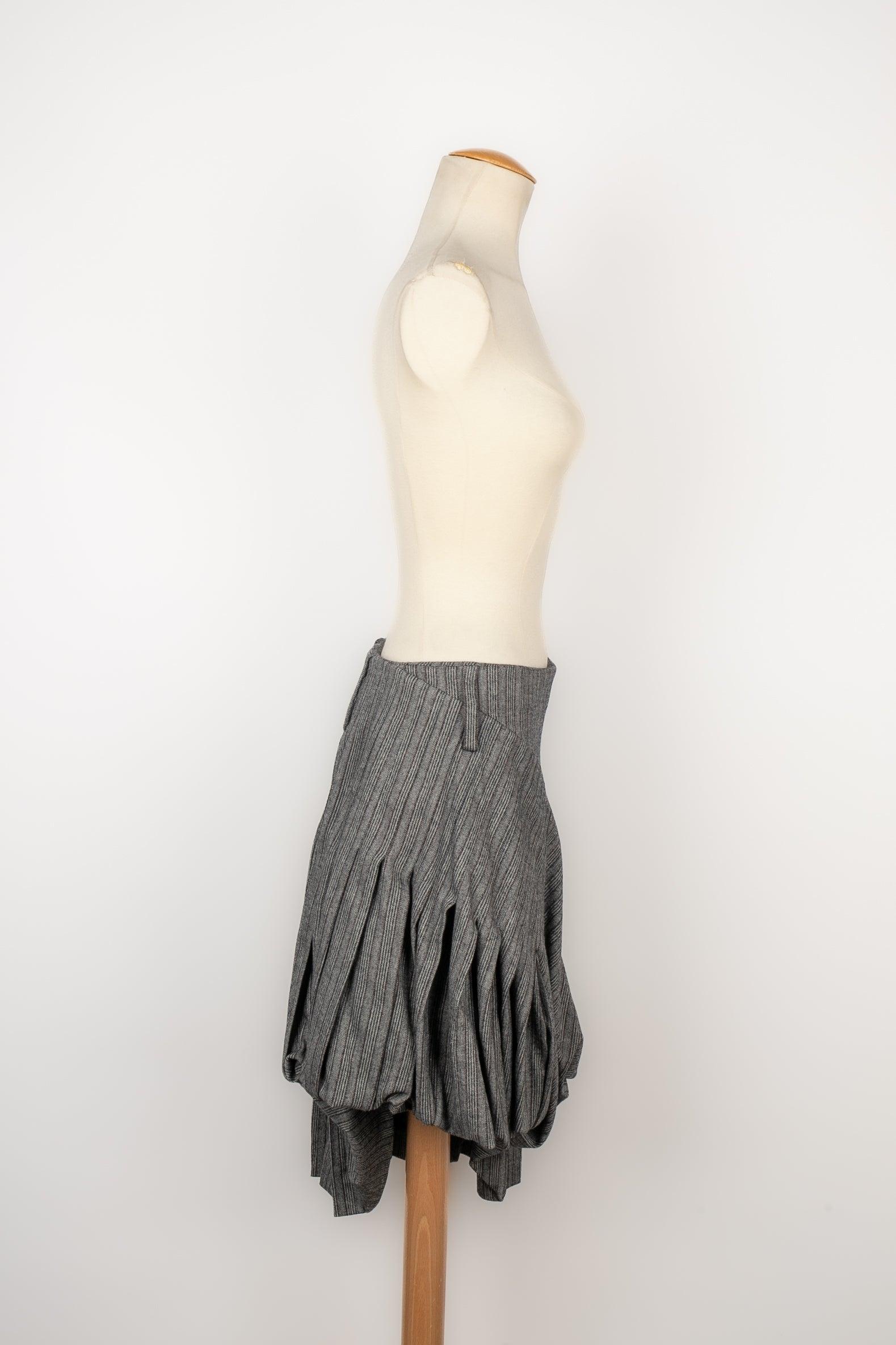 Women's Alexander Mcqueen Blended Wool Skirt, 2006 For Sale