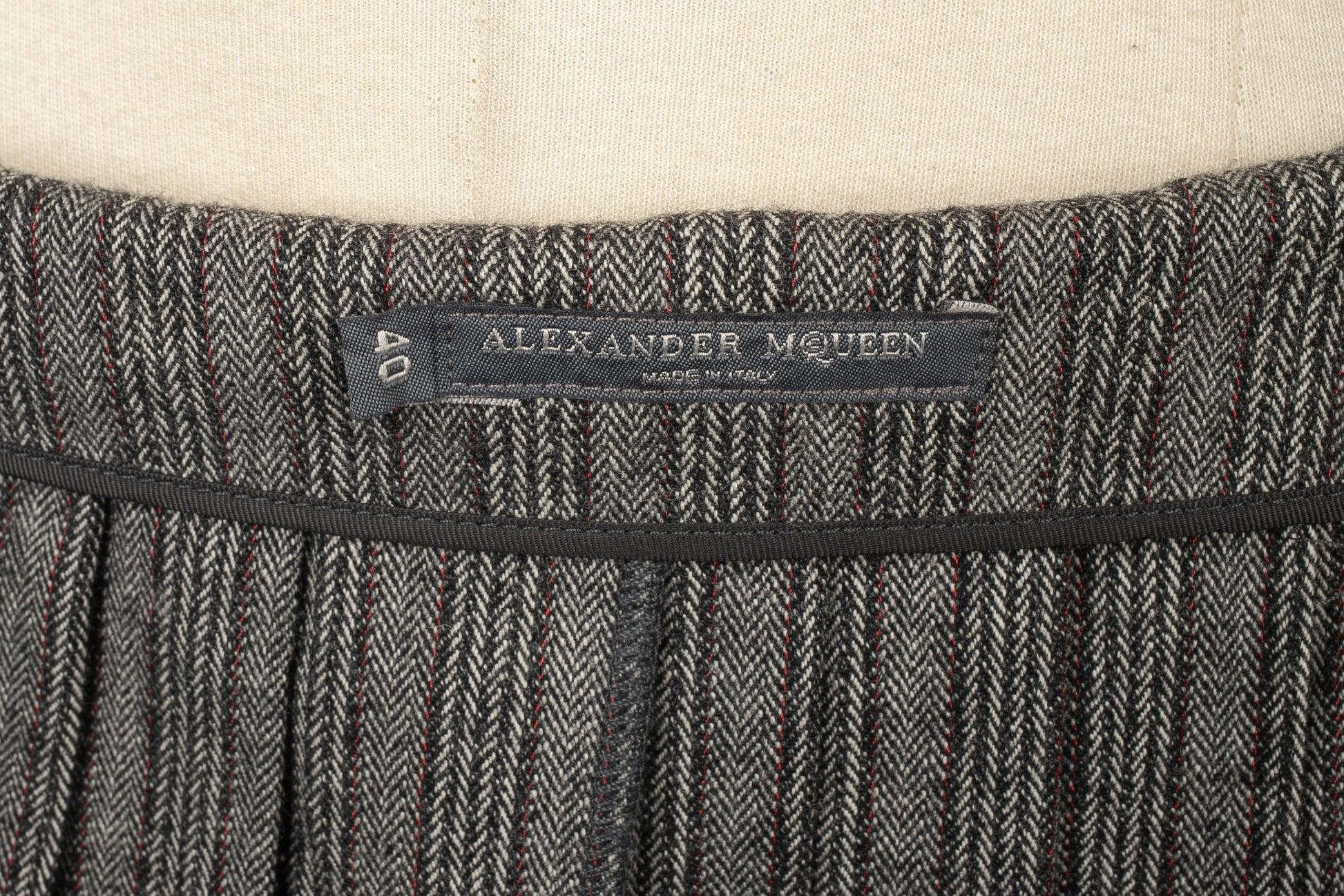 Alexander Mcqueen Blended Wool Skirt, 2006 For Sale 4