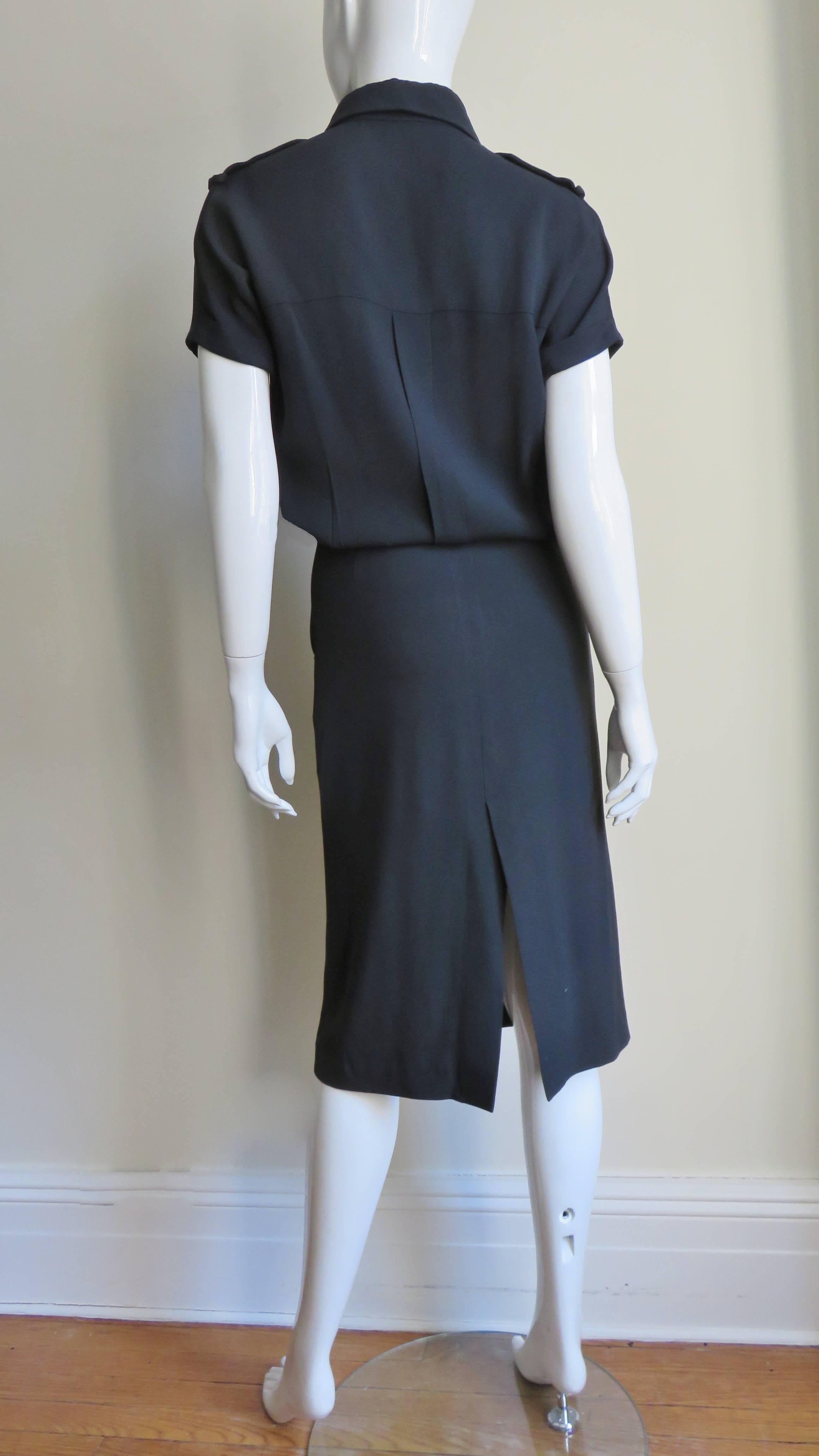 Alexander McQueen Chic Shirtwaist Dress For Sale 3