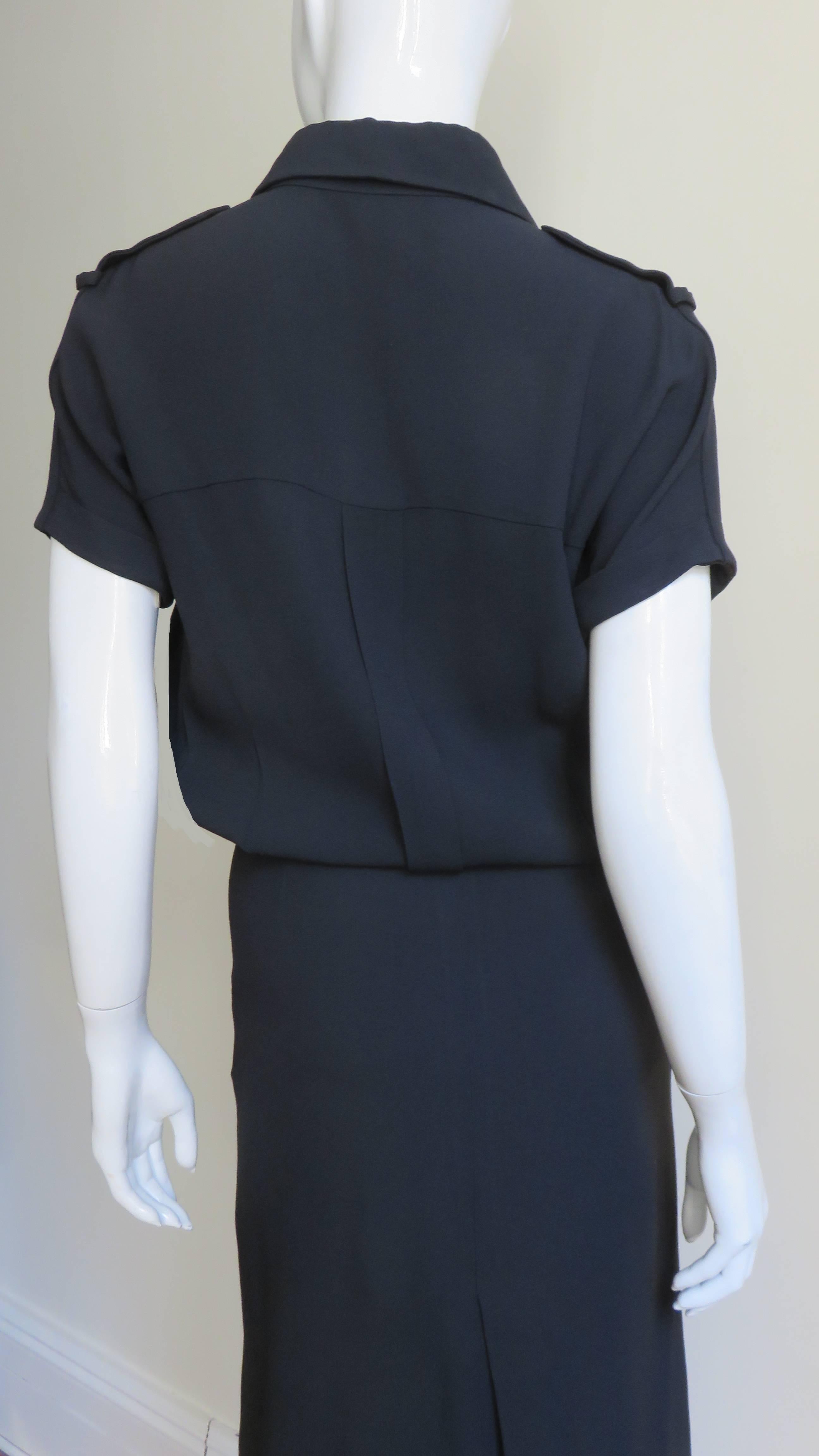 Women's Alexander McQueen Chic Shirtwaist Dress For Sale