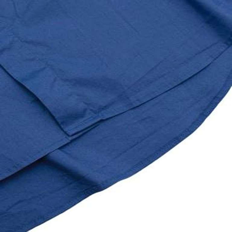 Alexander McQueen Blue Cotton Long Sleeve Shirt For Sale 4