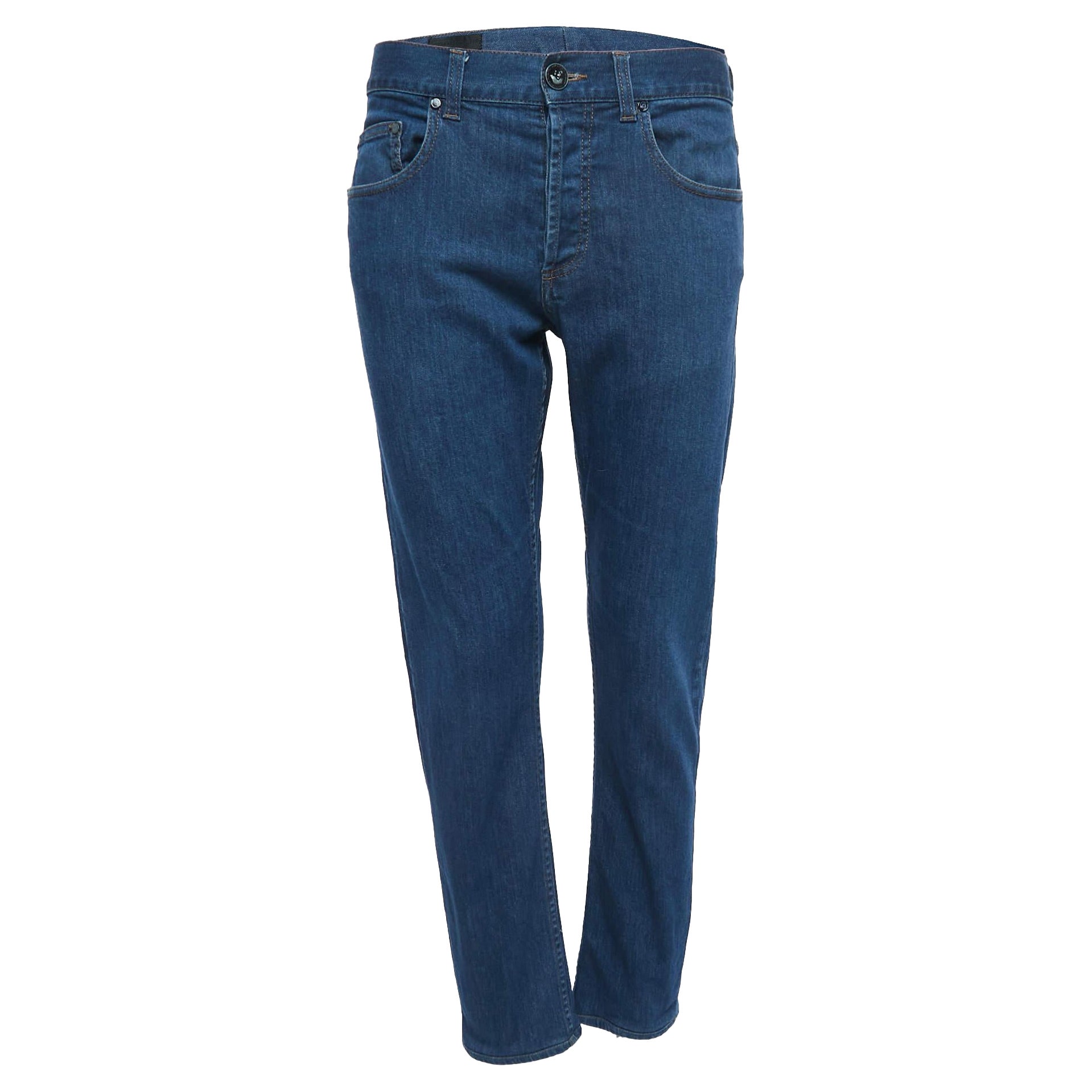 Alexander McQueen Blaue Denim-Jeans mit M-Taille 30"