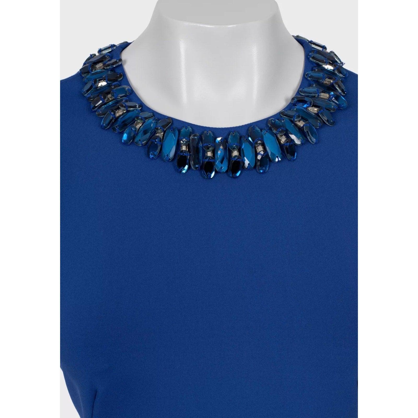 Alexander McQueen - Robe cintrée - Bleu - IT40 Pour femmes en vente