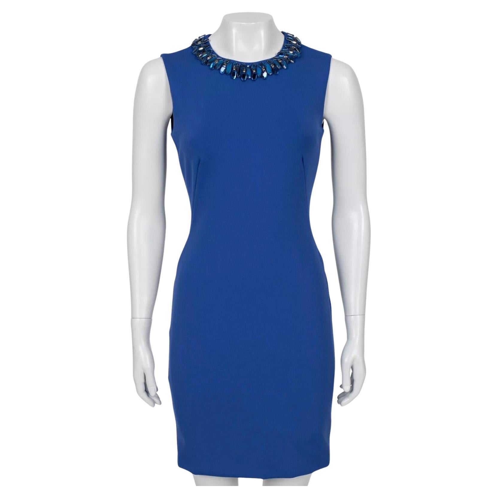 Alexander McQueen - Robe cintrée - Bleu - IT40