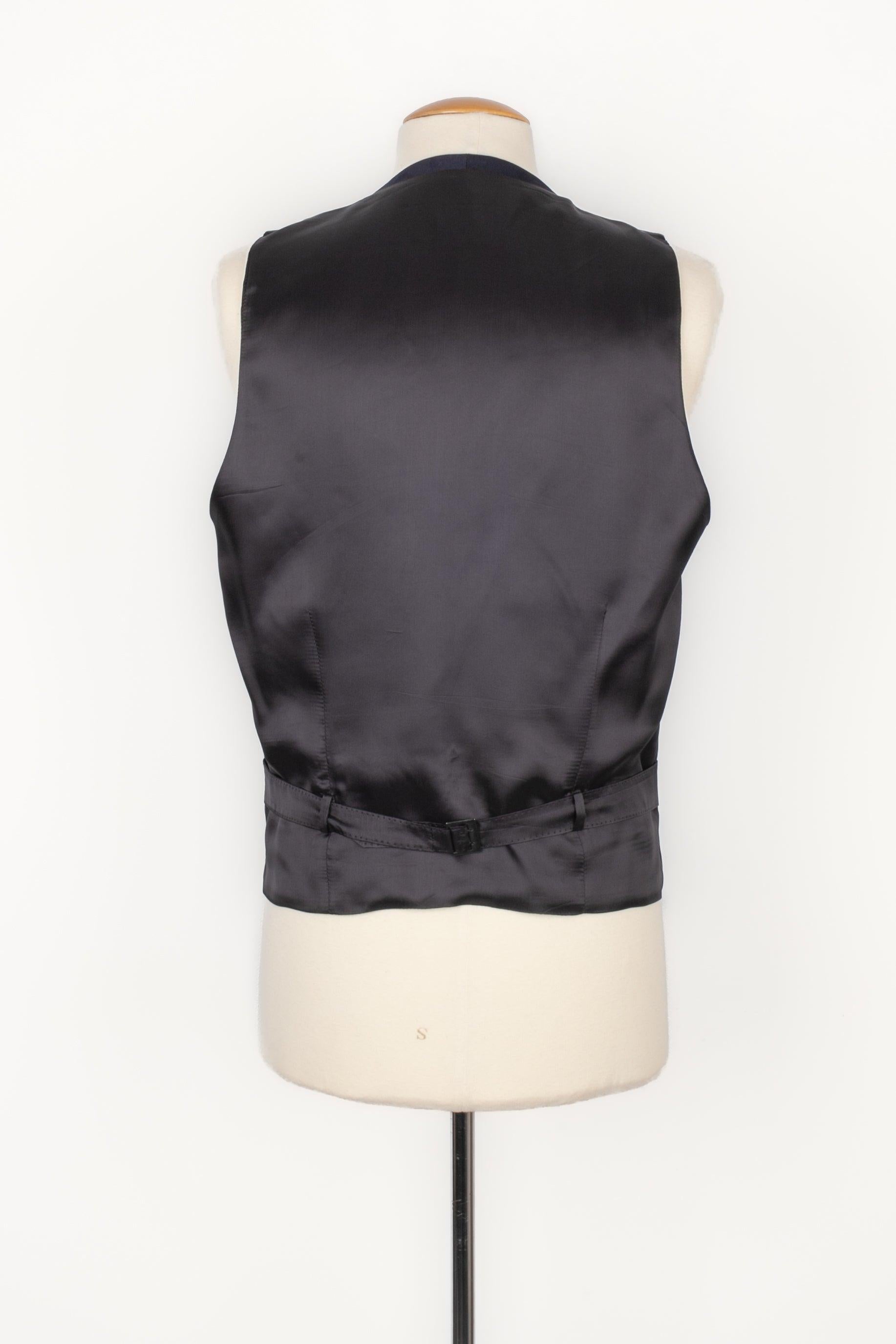 Black Alexander McQueen Blue New Wool Men Jacket For Sale