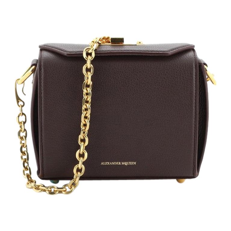 Alexander McQueen Box Shoulder Bag Leather 16