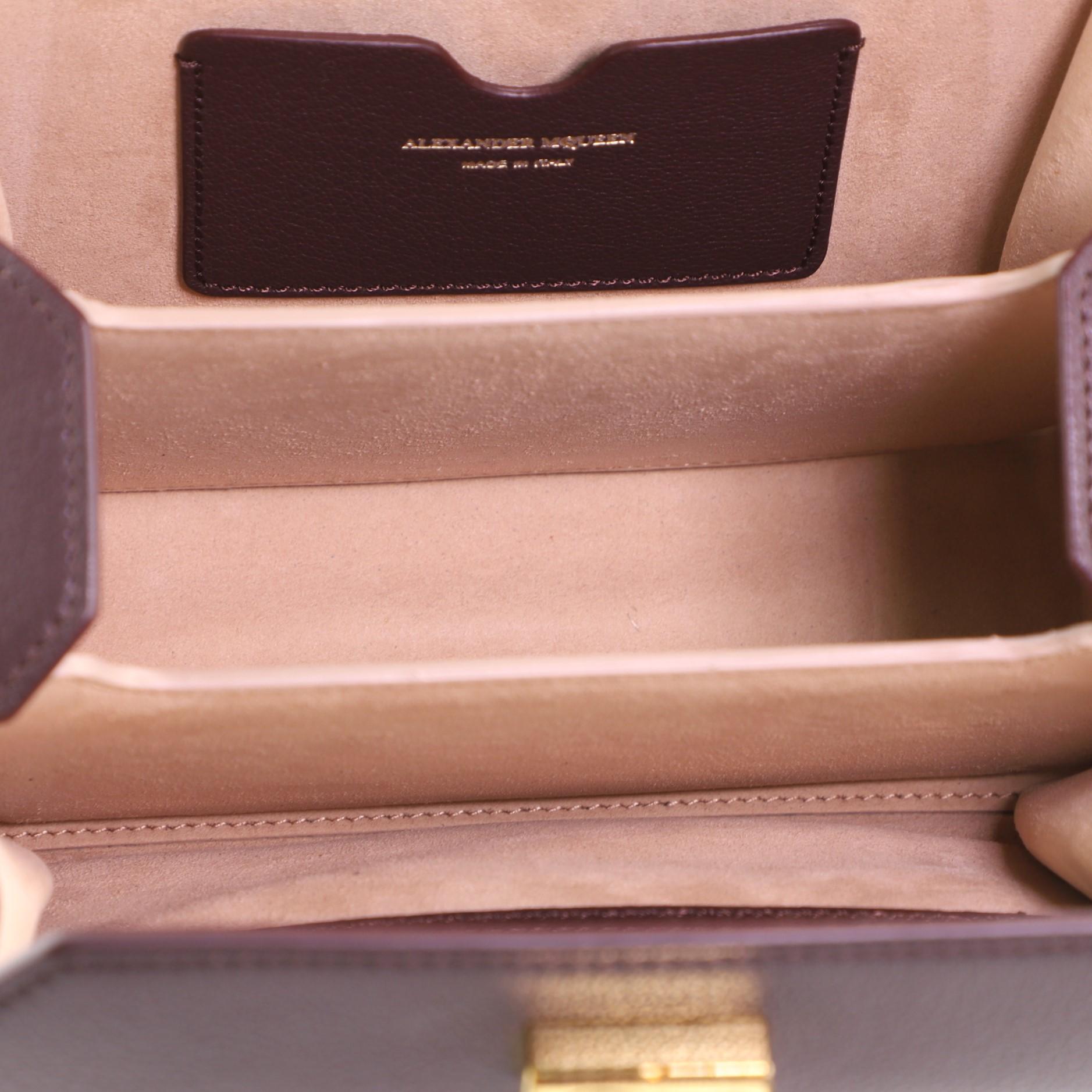 Alexander McQueen Box Shoulder Bag Leather 19 1