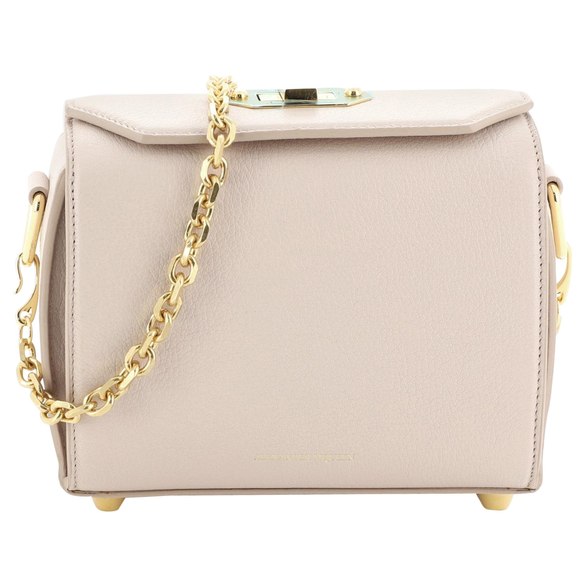 Alexander McQueen Box Shoulder Bag Leather 19