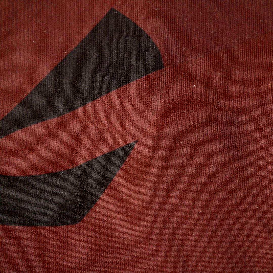 Marron Alexander McQueen Pull abstrait marron et noir Taille S en vente