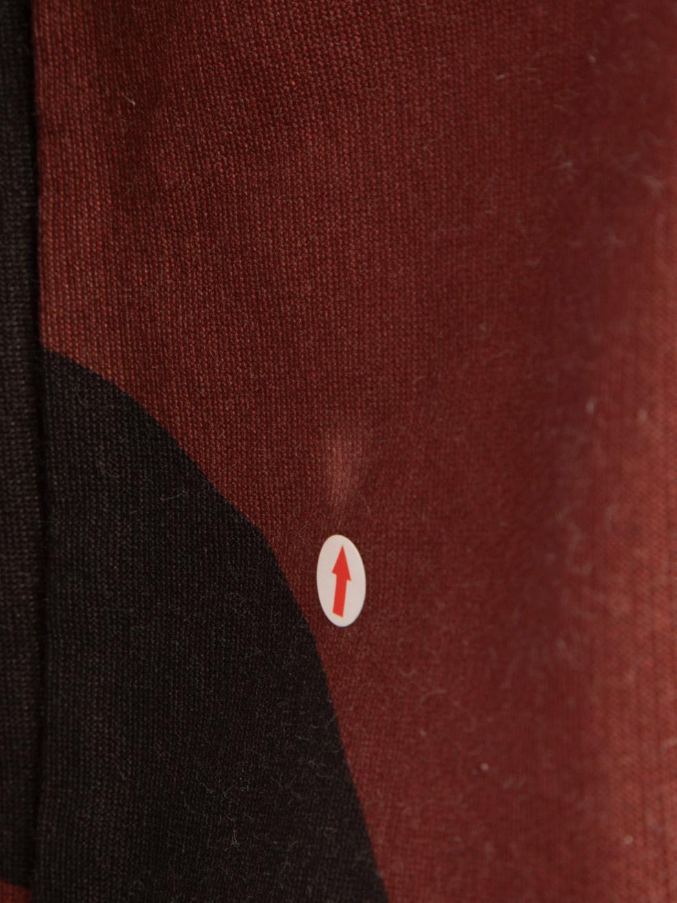 Alexander McQueen Pull abstrait marron et noir Taille S en vente 2