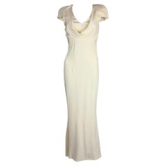 Alexander McQueen by Sarah Burton Off-White Silk Gown, 2011