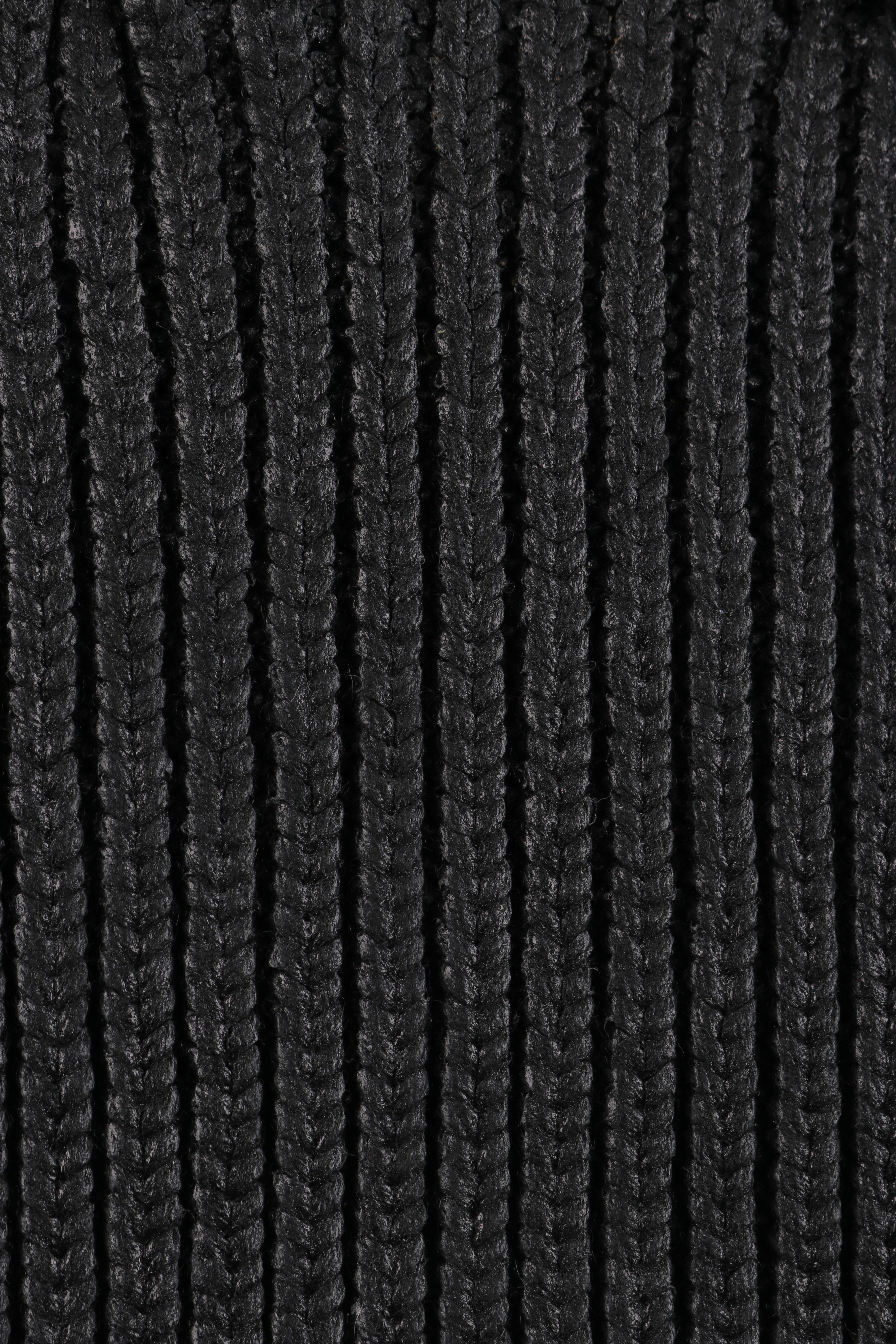 ALEXANDER McQUEEN c.2001 Black Metallic Glazed Distressed Turtleneck Sweater 1