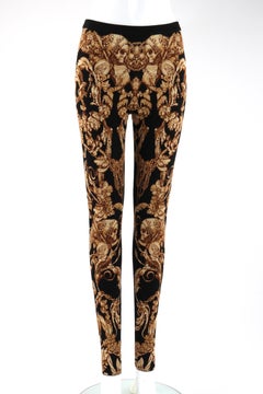 ALEXANDER McQUEEN c.2010 “Angels & Demons” Grinling Gibbons Knit Legging