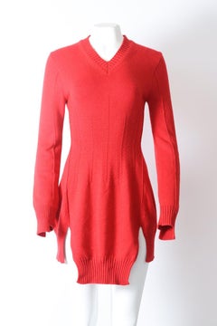 Alexander Mcqueen Cashmere Mini Dress Small