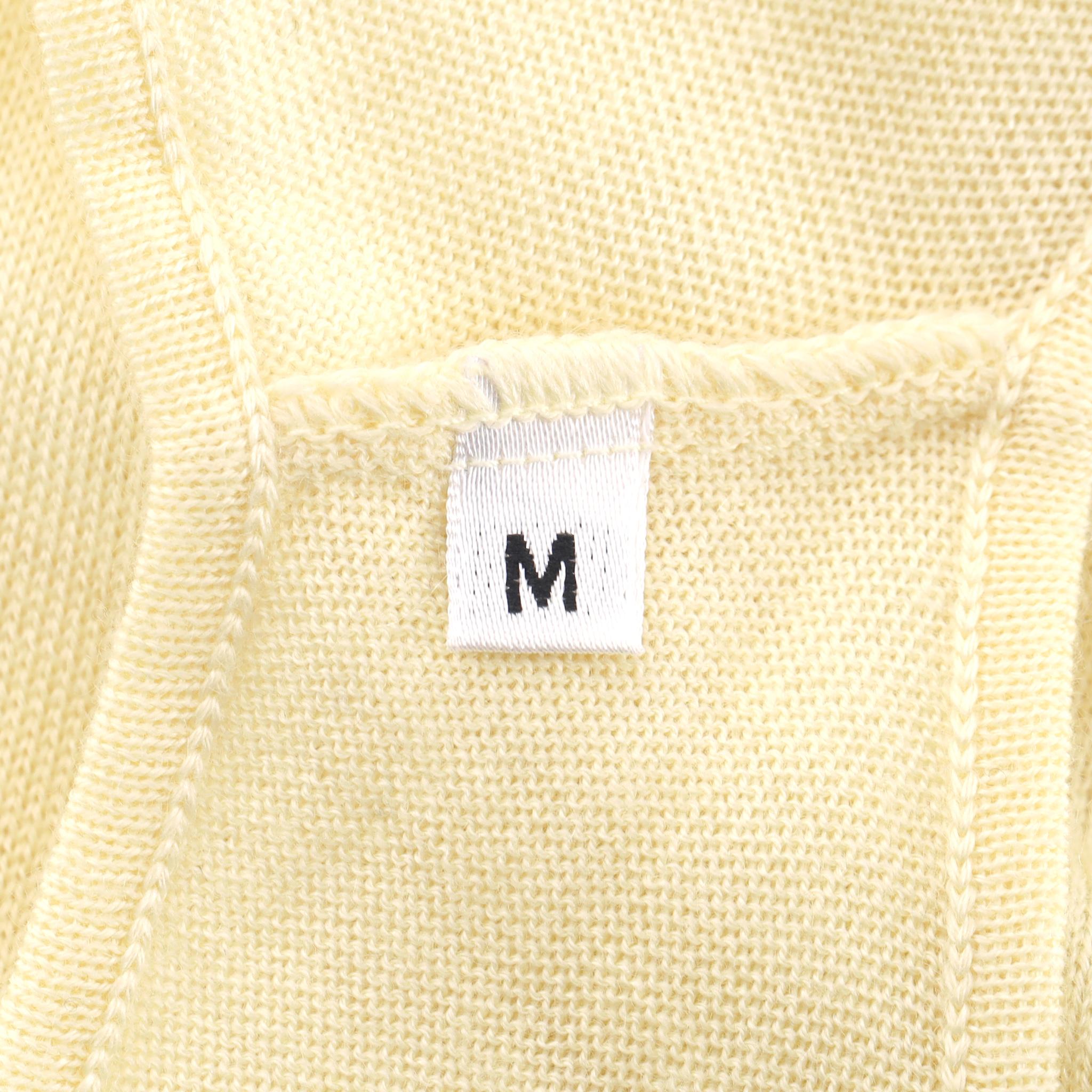 Alexander McQueen Cashmere, Wool & Silk Blend Knot Detail Top For Sale 1