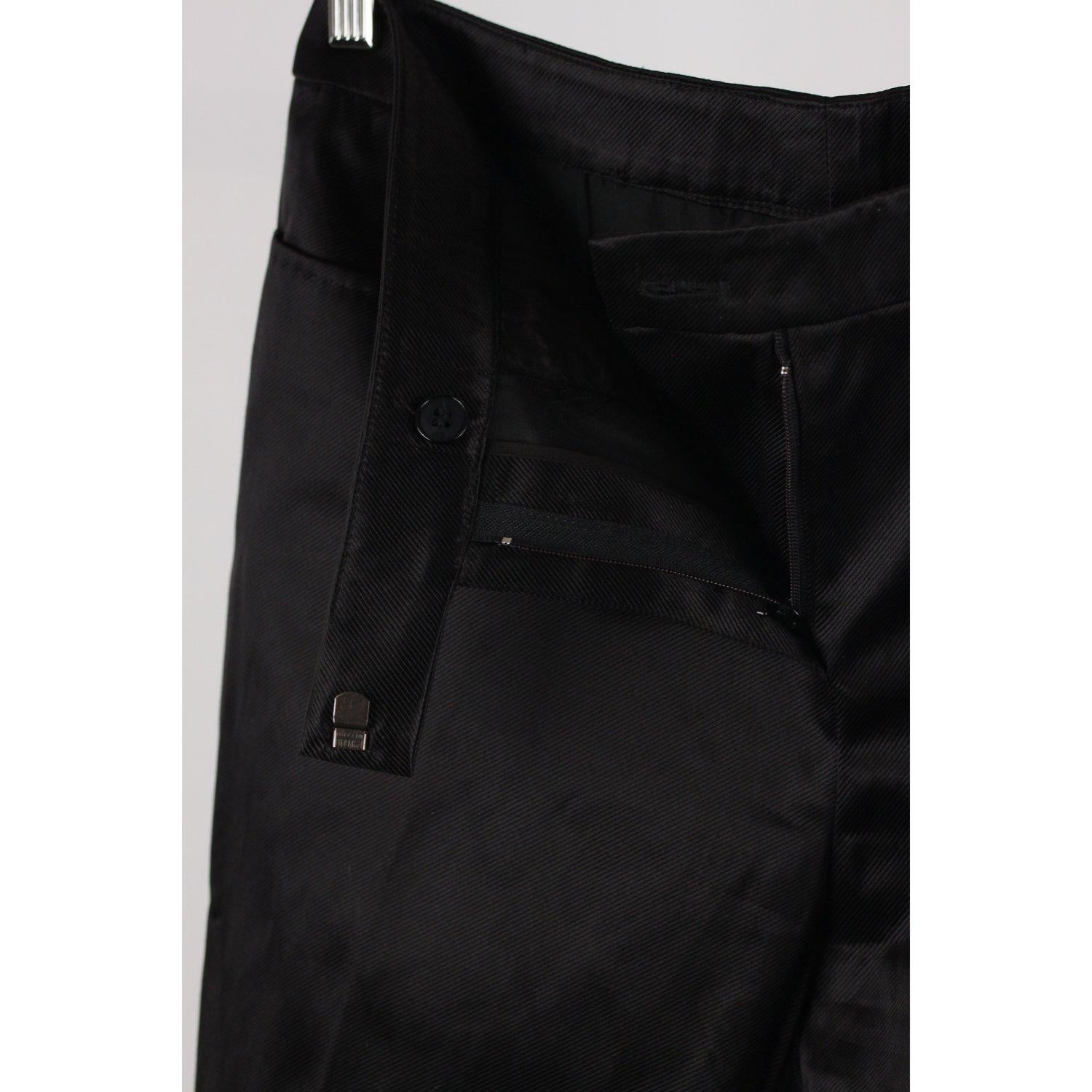 Black Alexander McQueen Classic Trousers Pants Size 40